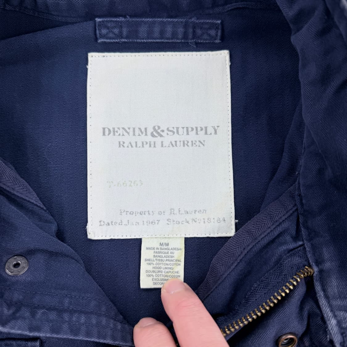 데님앤서플라이 폴로 M-65 필드 자켓 네이비 상품이미지4