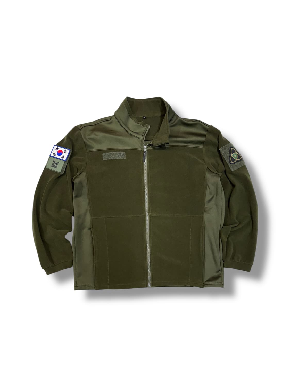 대한민국 육군 35사단 간부 후리스 집업 (3XL)   상품이미지1