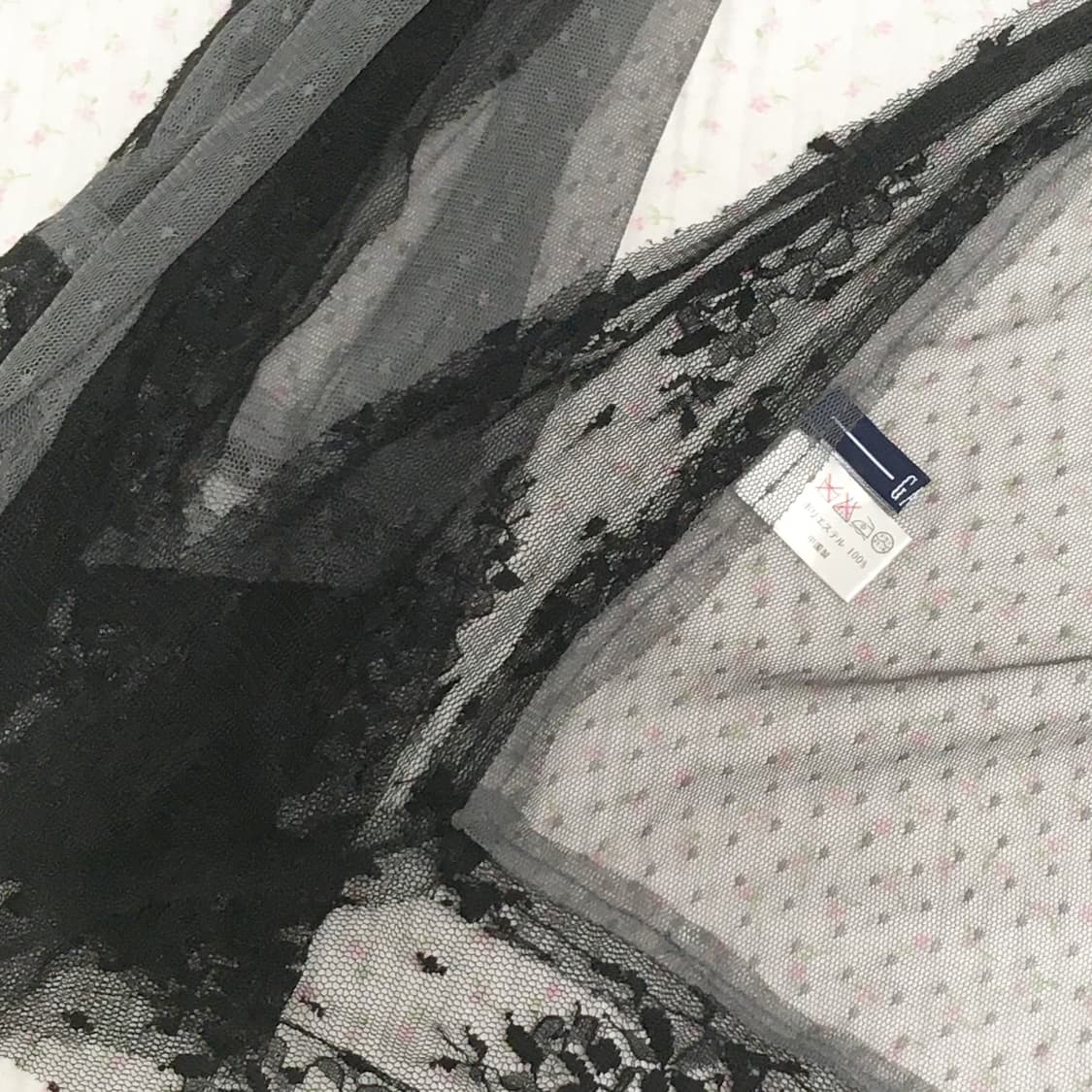 GAP/ 레이스 시스루 스카프 도트스카프 히메갸루스카프  상품이미지6