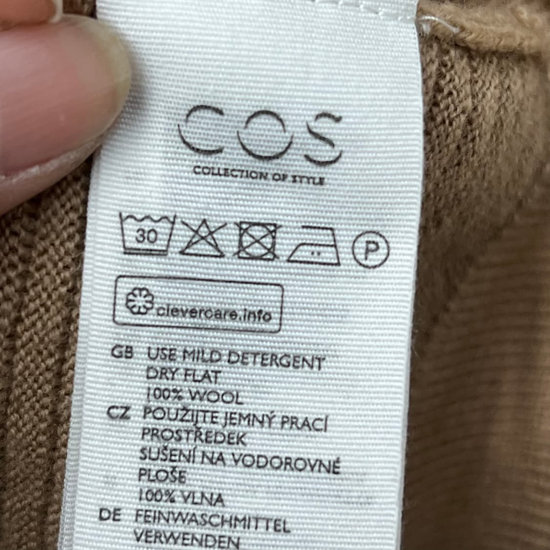 코스 라운드넥 니트 s09277 상품이미지6