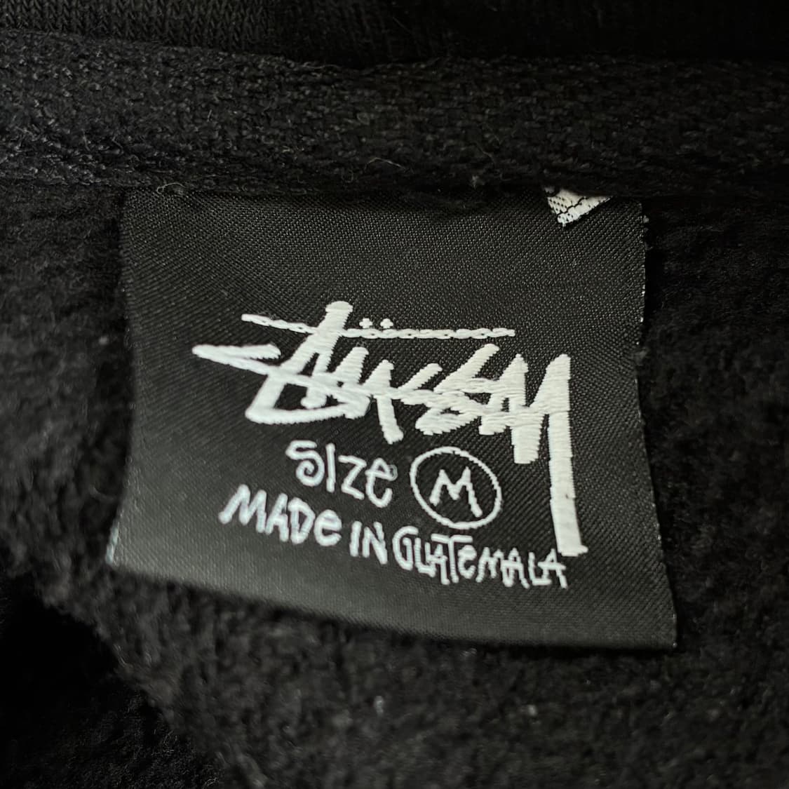 Stussy  스투시 스탁 빅로고 블랙 후드티 상품이미지4