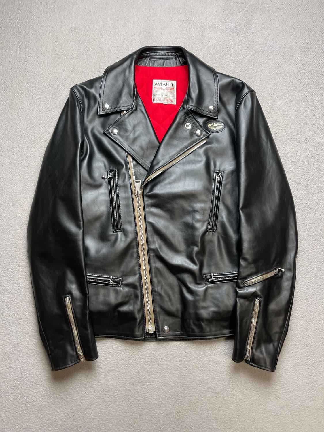 [42] 루이스레더 391 라이더자켓 - 루이스레더가죽자켓 상품이미지1