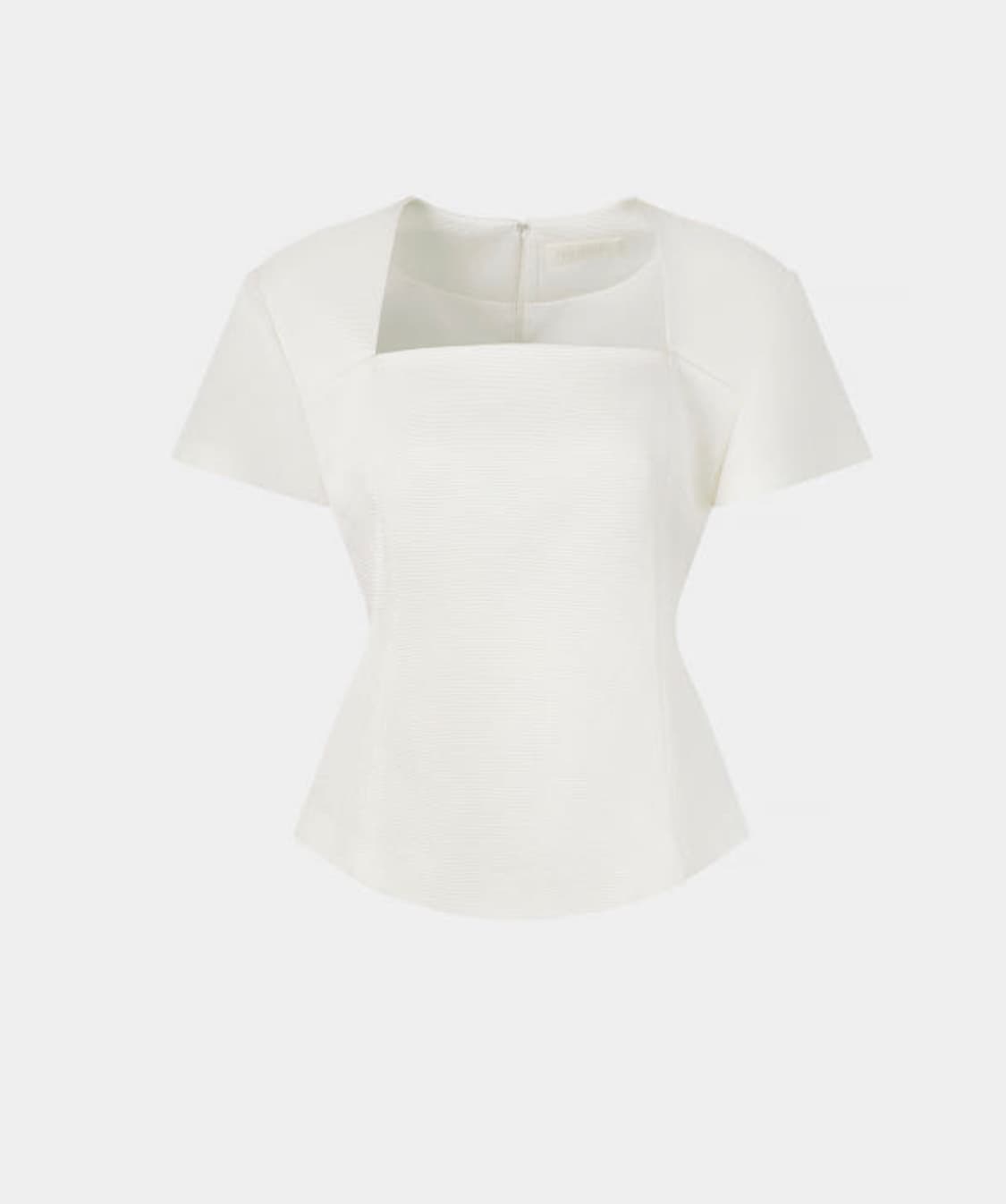 새상품) 드래곤블루스 DRAGONBLUES 스퀘어 넥 새틴 블라우스 S 상품이미지4