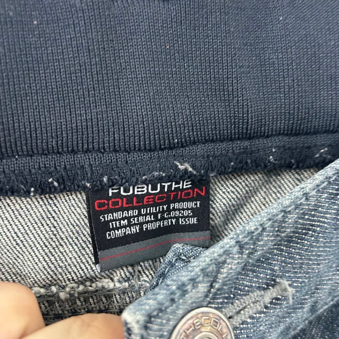 후부 올드스쿨 와이드 데님 팬츠 상품이미지8