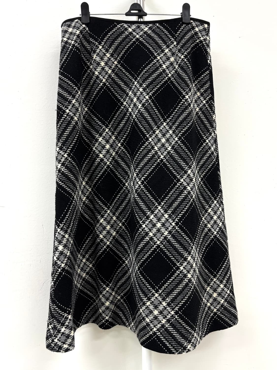 빈티지 블랙 울 스커트 상품이미지6