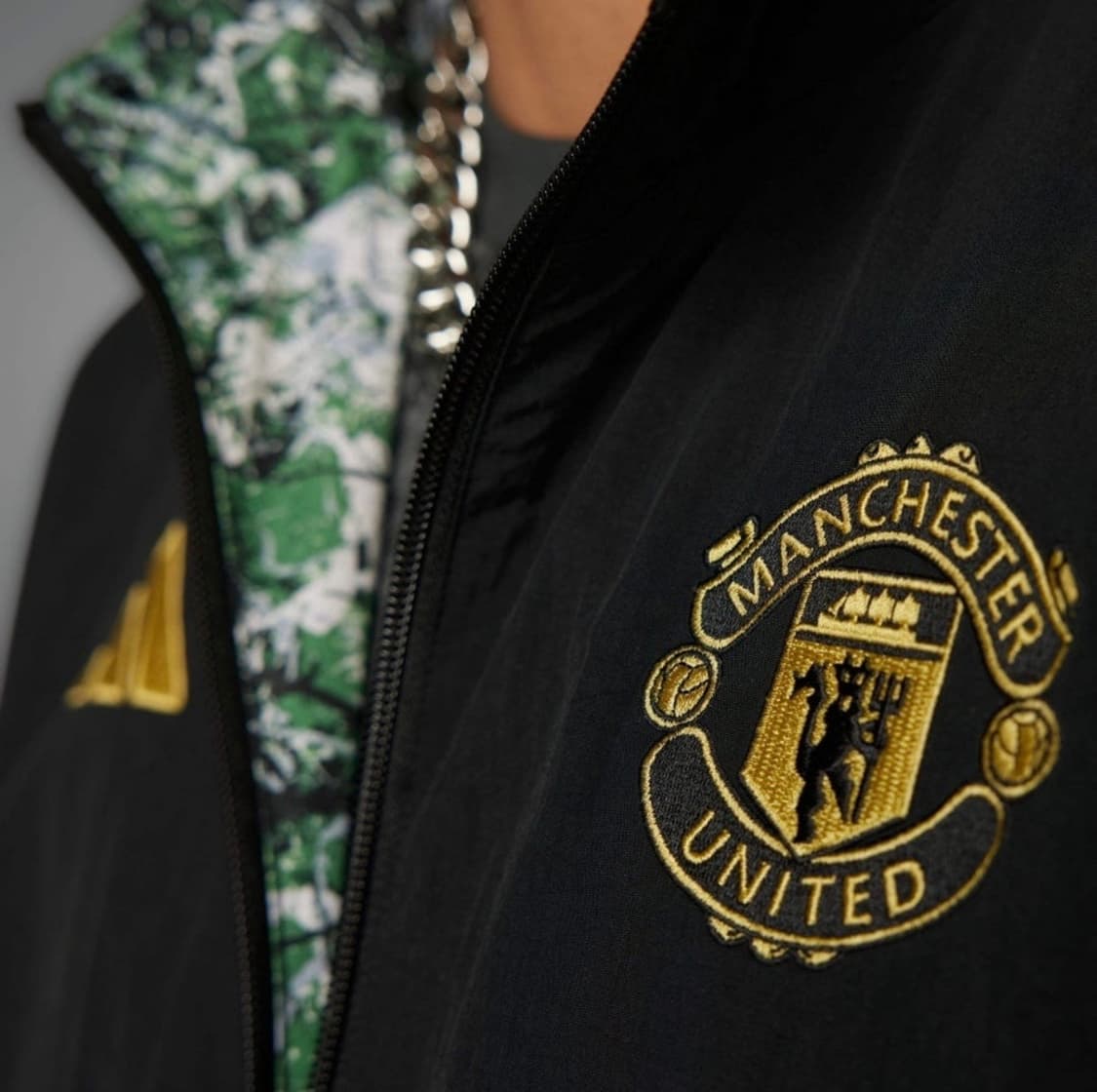 아디다스 맨유 앤섬 바람막이 자켓 ip9186 상품이미지2