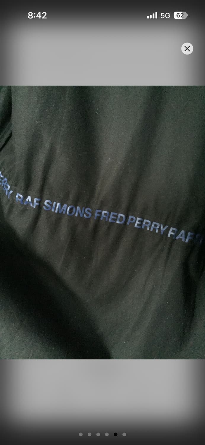 라프시몬스 프레드 페리 파카 상품이미지7