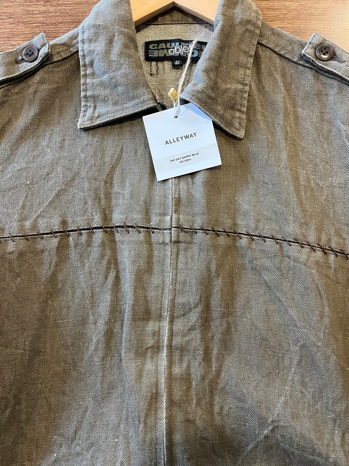 Jean paul gaultier zip-up  상품이미지3