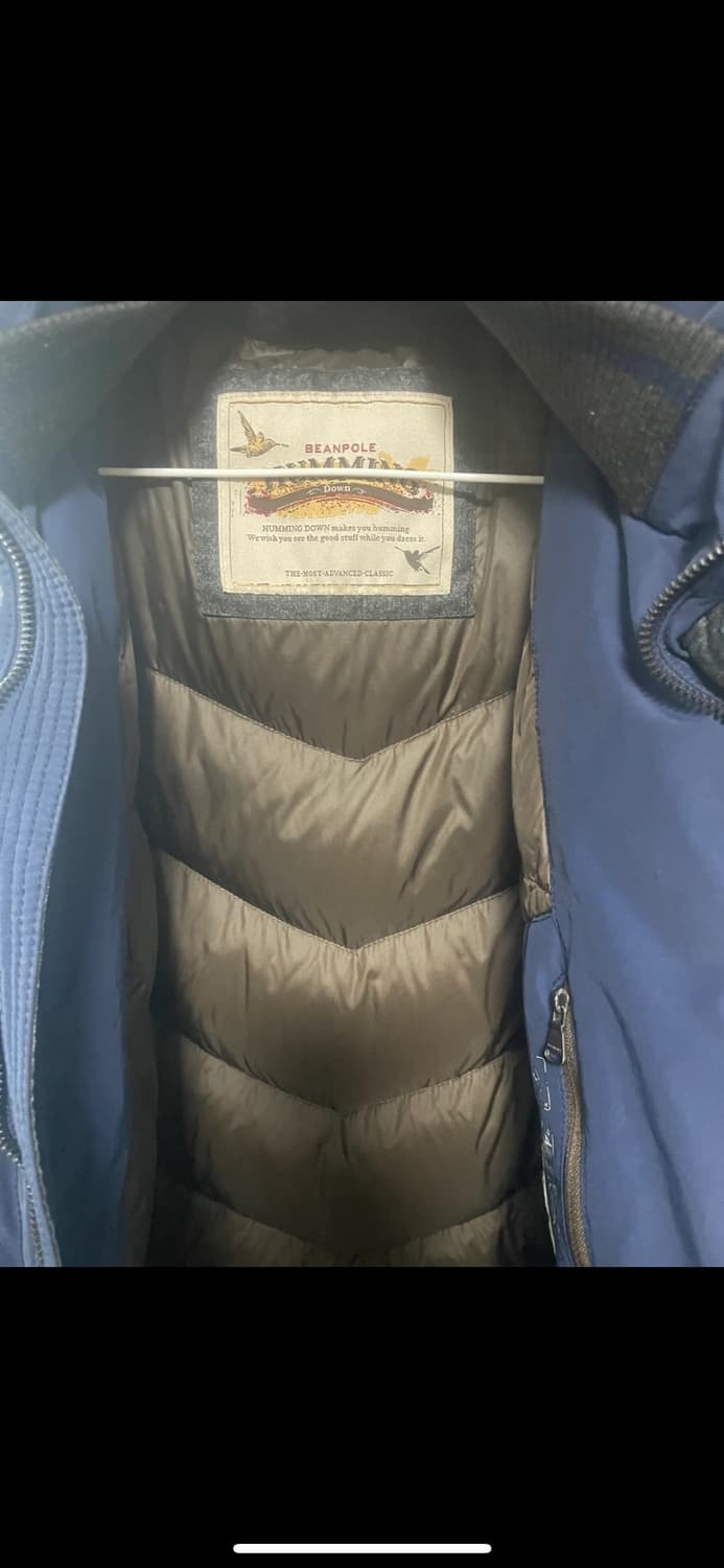 빈폴 라쿤털 후드 덕다운 패딩 105사이즈 상품이미지4