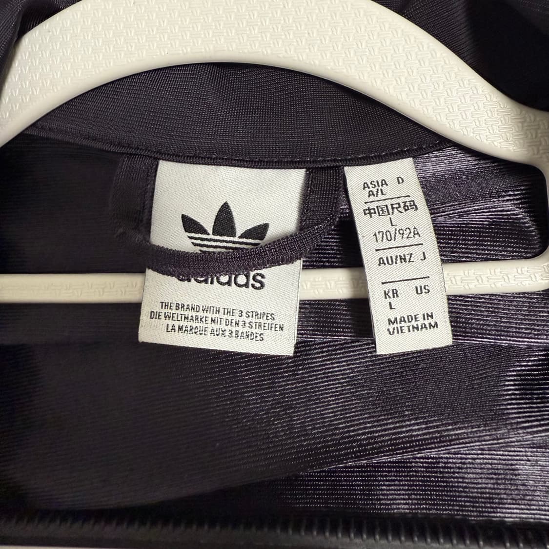아디다스 파이어버드 져지 오로라블랙 우먼스L 트랙탑 상품이미지3