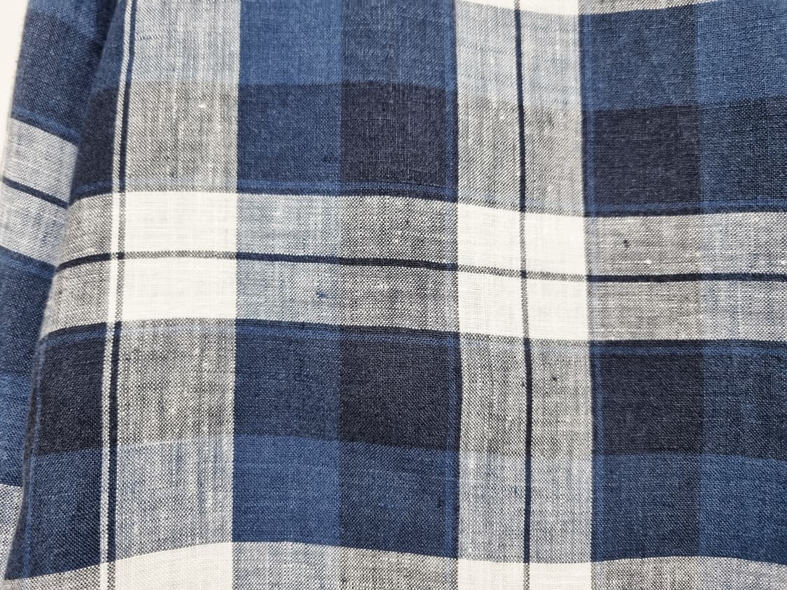 남성 라코스테 린넨 마 멀티 체크 긴팔 남방 셔츠 상품이미지4