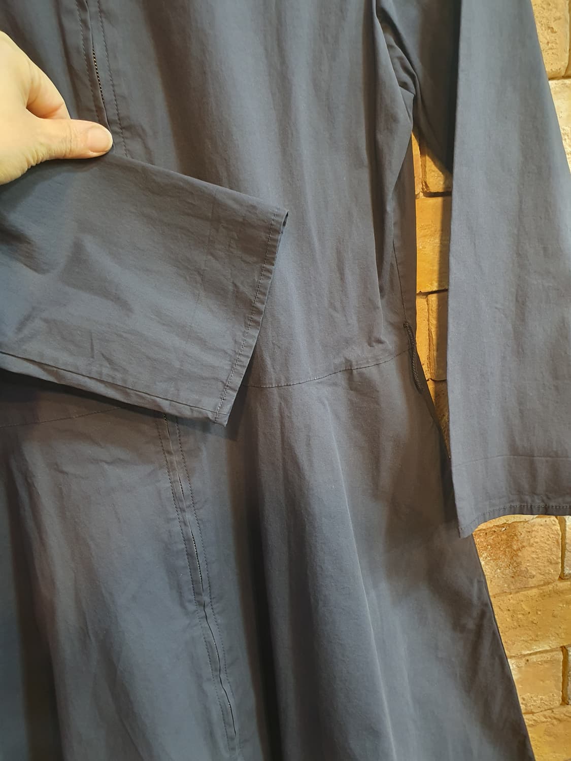 띠어리 네이비 지퍼원피스 상품이미지4