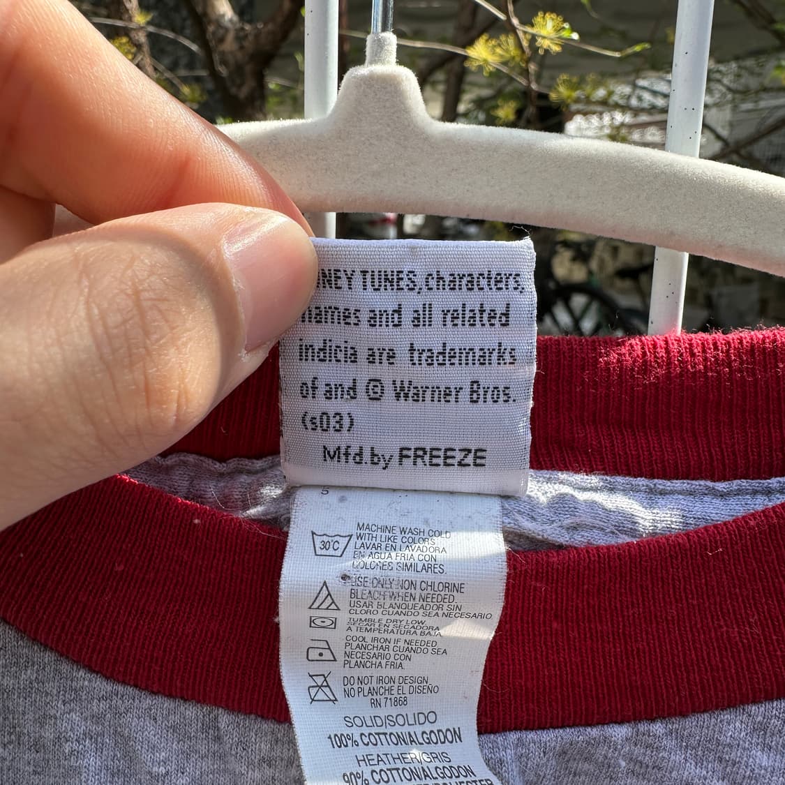 03 looney tunes taz ringer t shirt 상품이미지6