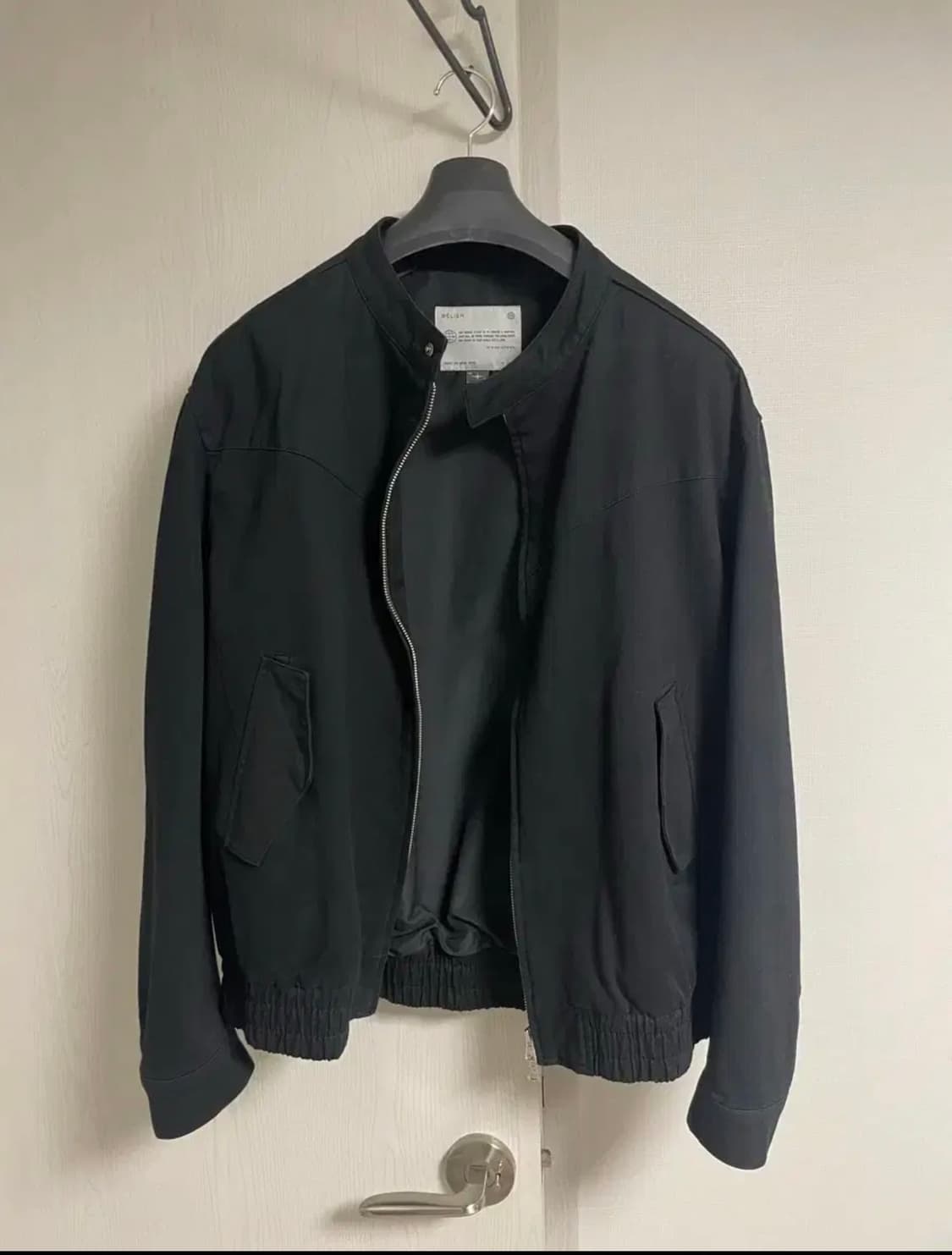 벨리에 세리프 해링턴 자켓 블랙 110 5사이즈 상품이미지1
