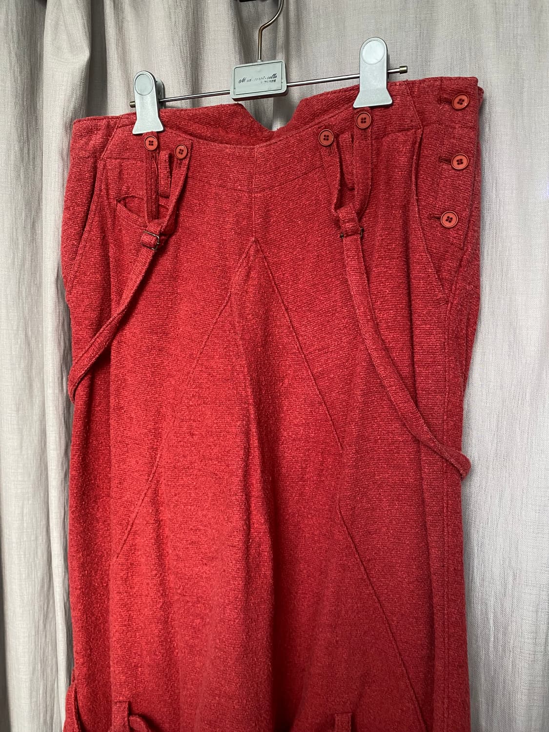 Heretic Goes Round red skort 상품이미지2