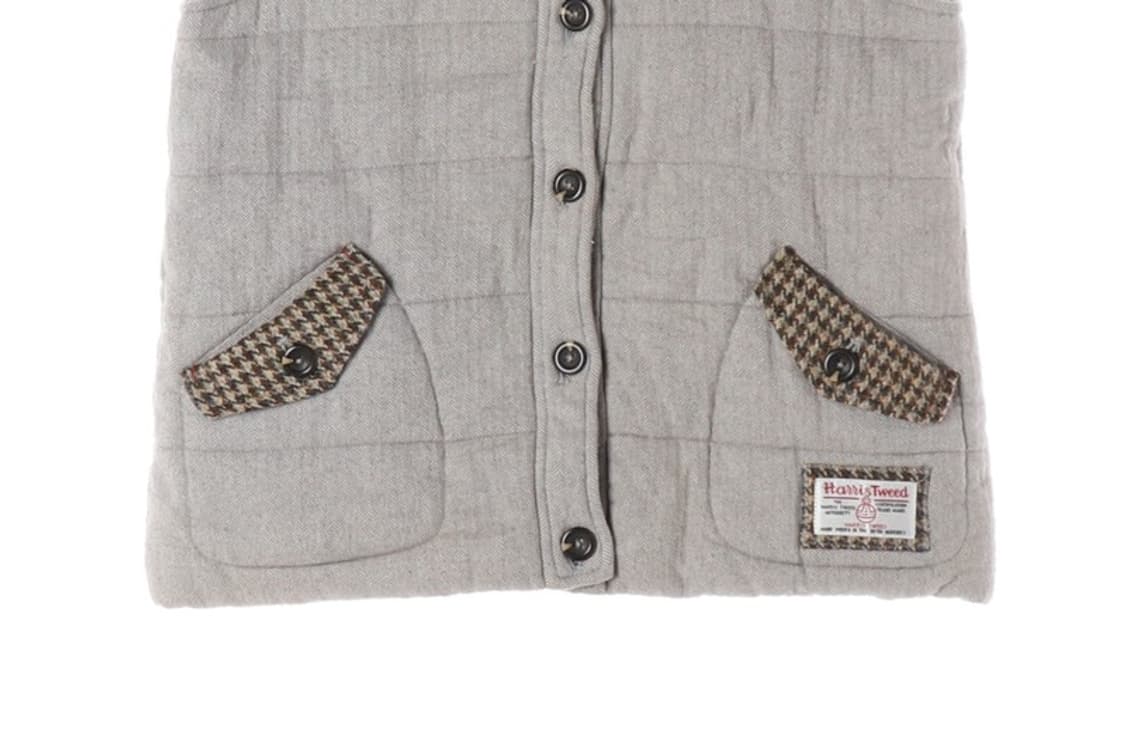 Natural Palette x 해리스 트위드 패딩조끼 L 상품이미지5