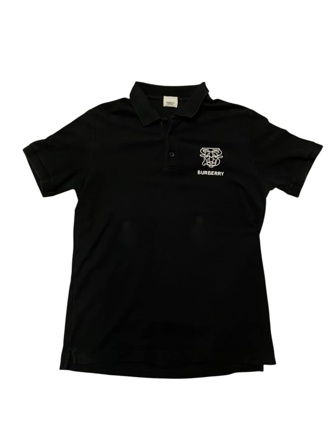 버버리 카라 반팔 블랙 XL #csz690 상품이미지3