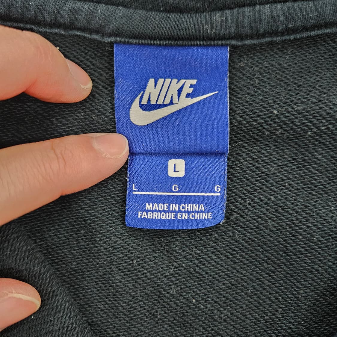 [L(100)] 나이키 푸추라 스몰로고 블랙 후드 집업 0115YH1 상품이미지3