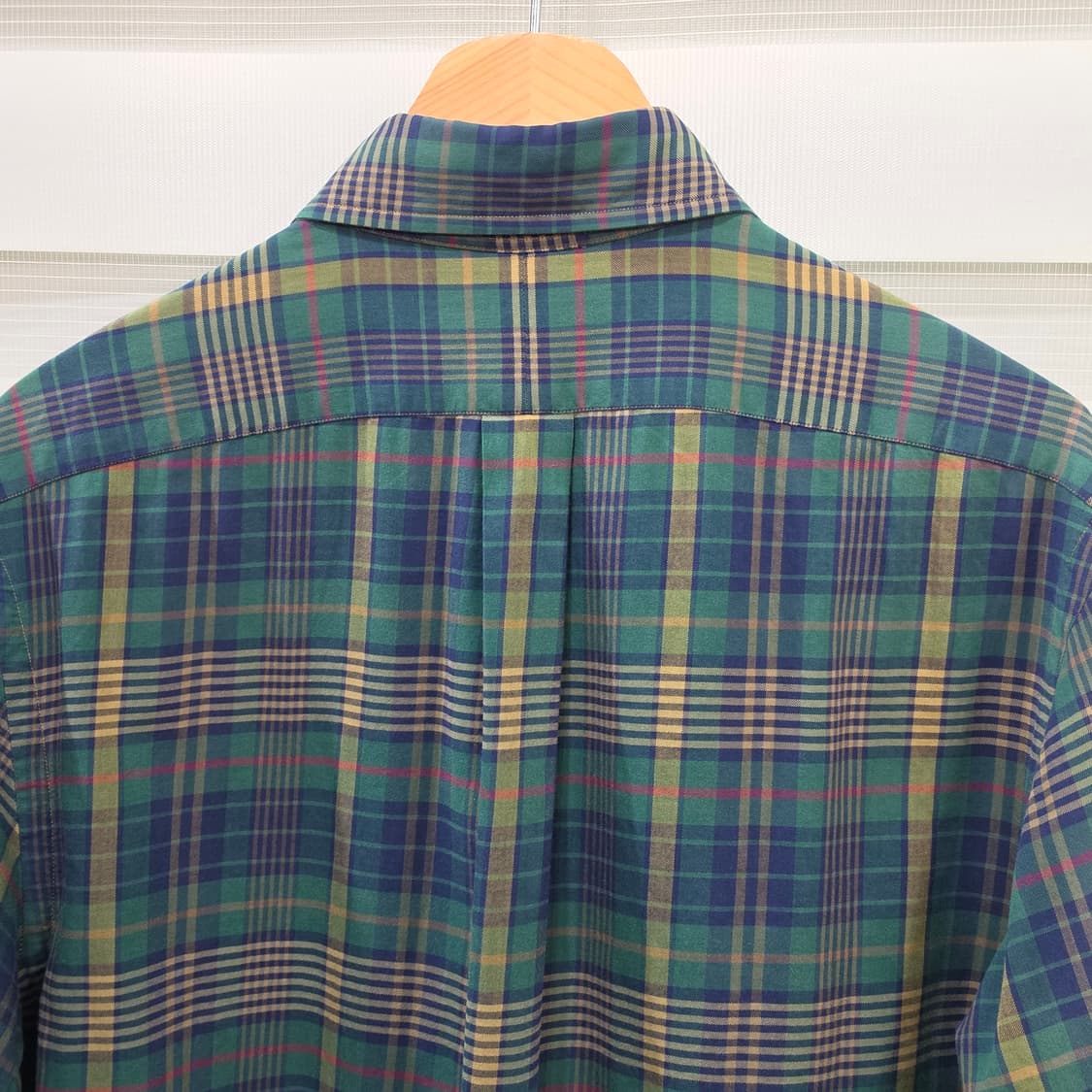 랄프로렌 슬림핏 체크셔츠- M 상품이미지7