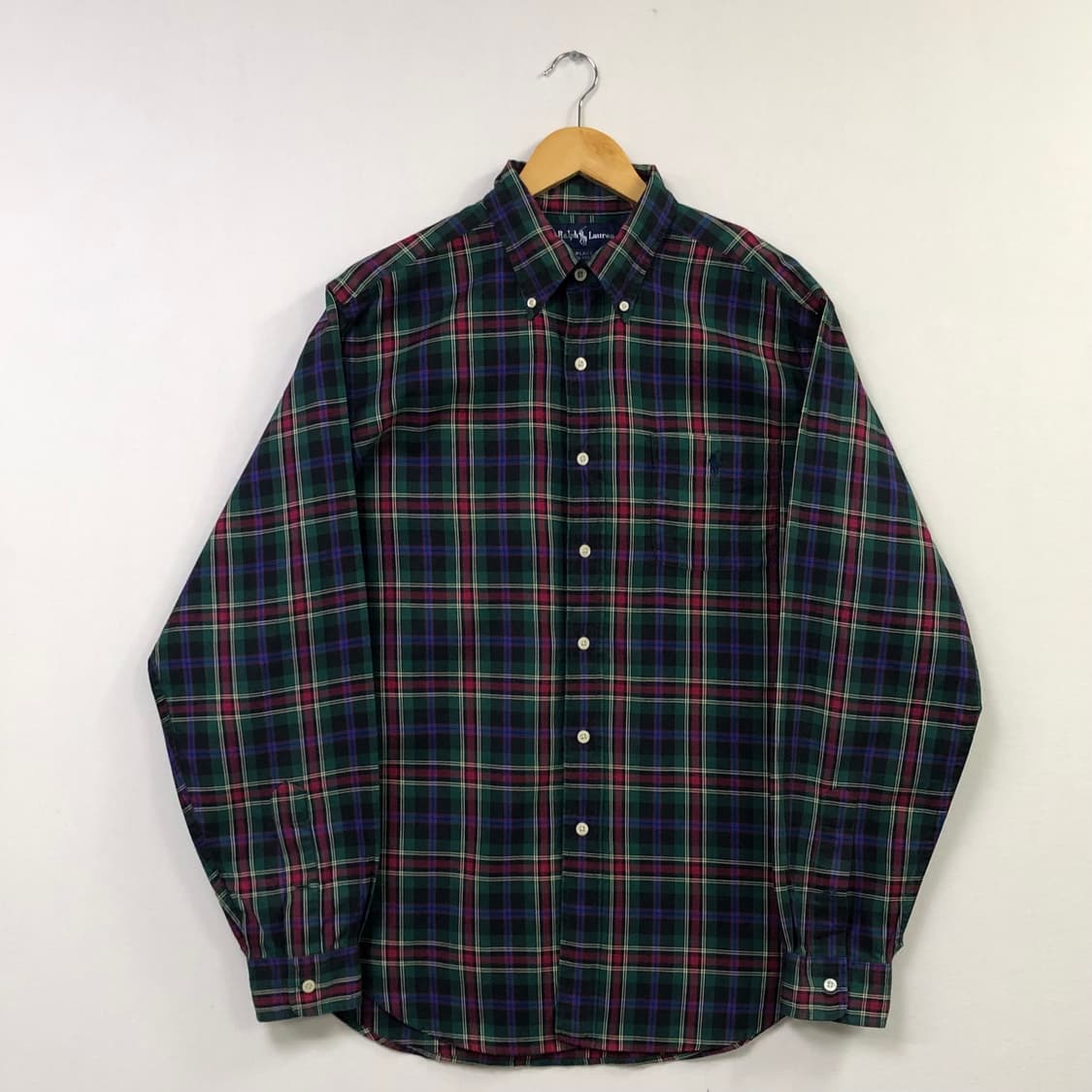 XL 폴로 타탄체크 셔츠 상품이미지2