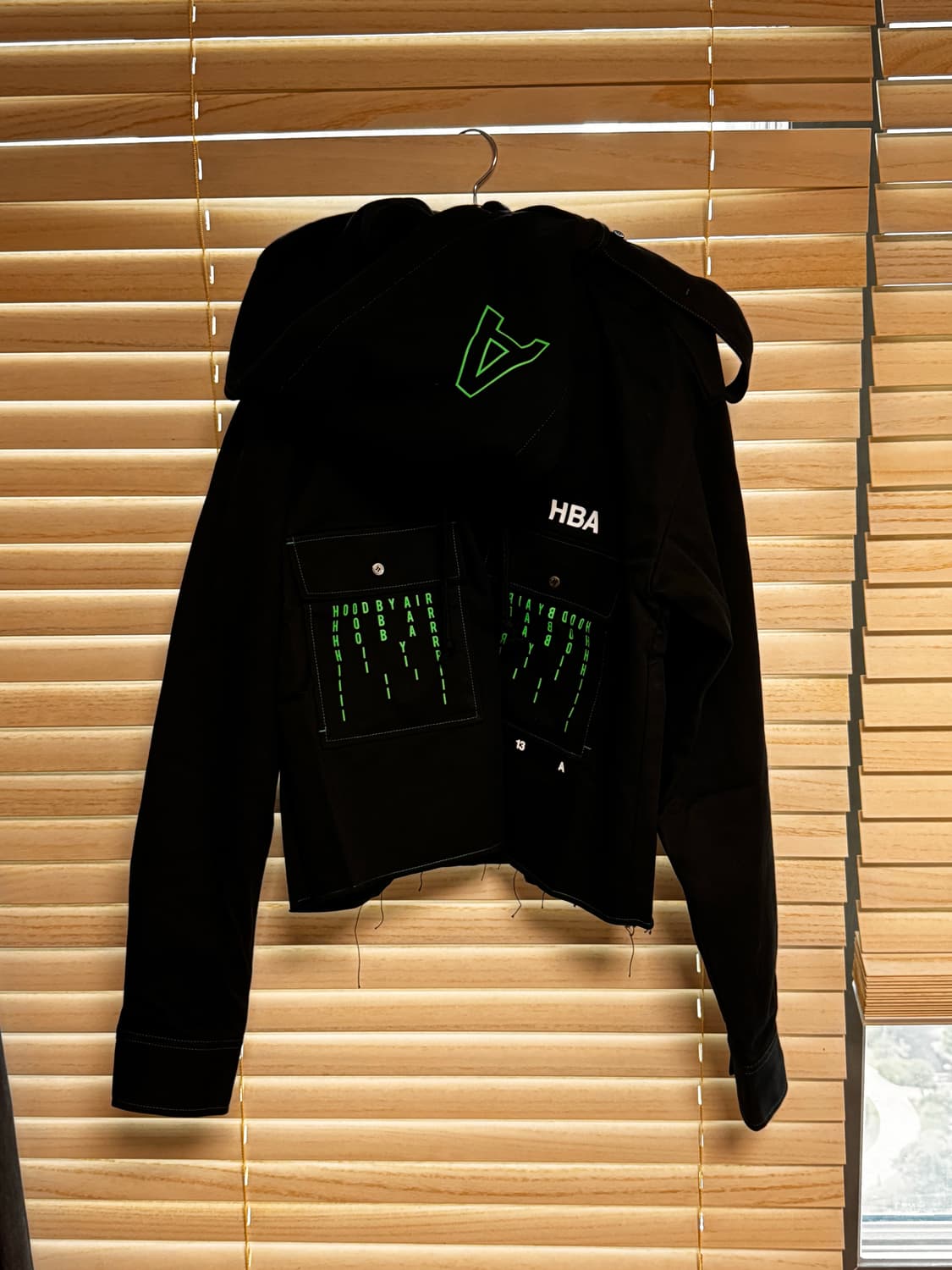Hood by air 크롭 트러커 자켓 상품이미지4