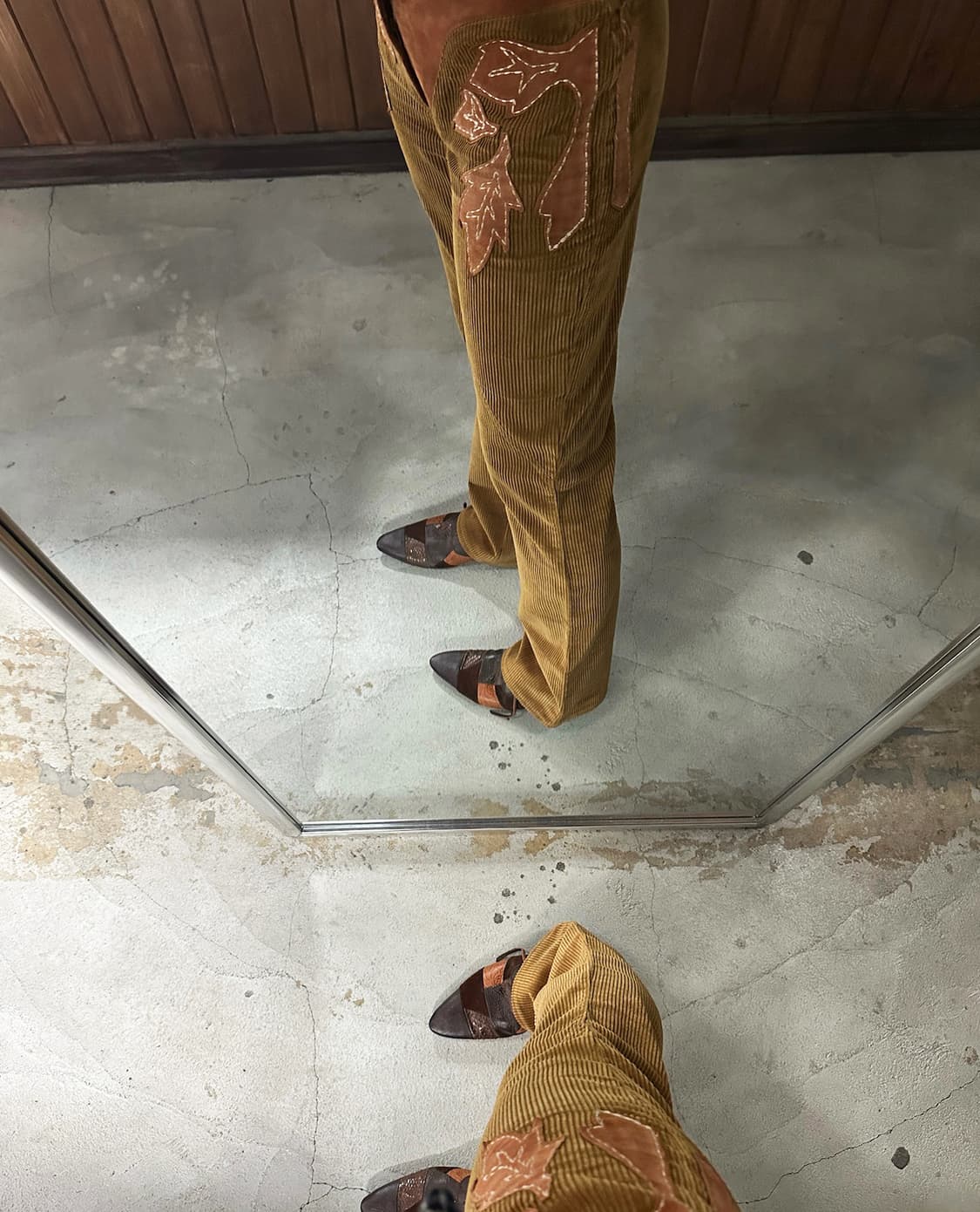 D&G leaf corduroy pants 상품이미지3