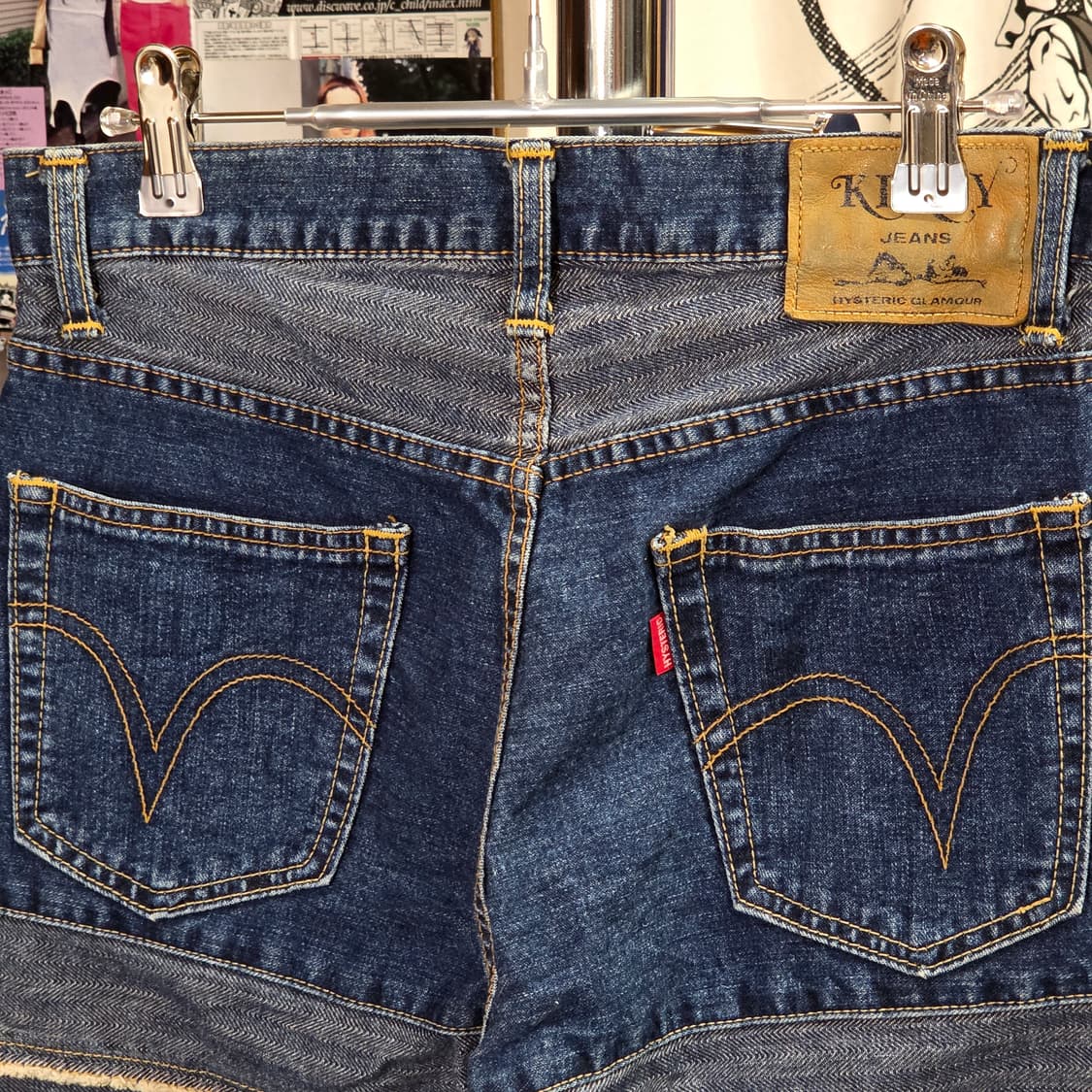 히스테릭 글래머 킨키 데님 팬츠 상품이미지2