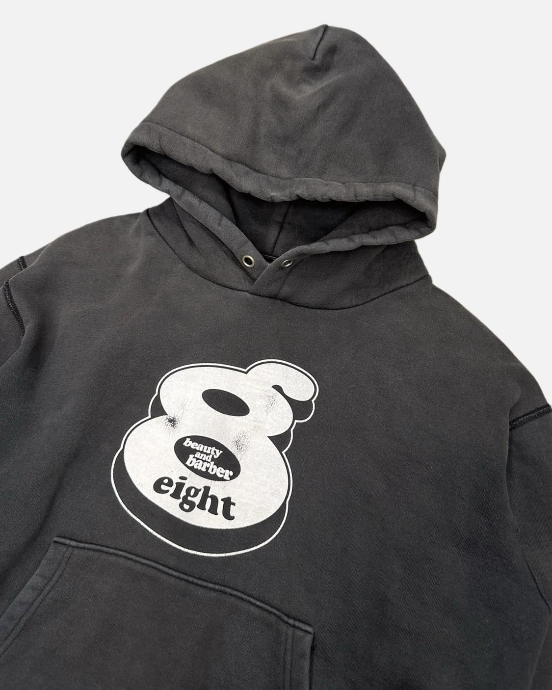 heavy cotton vintage fade hood t 상품이미지2