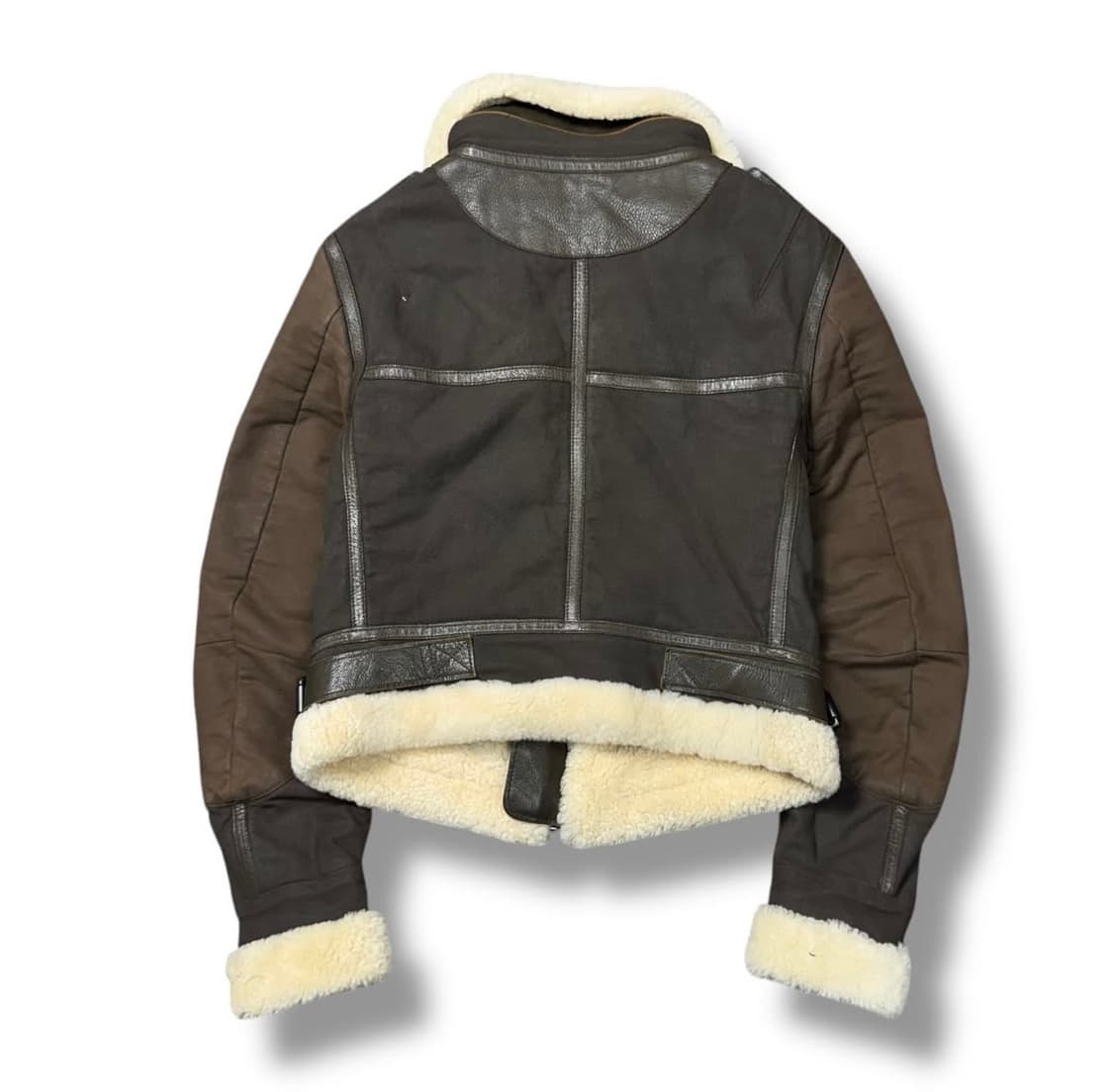 시스템 무스탕 자켓 상품이미지3