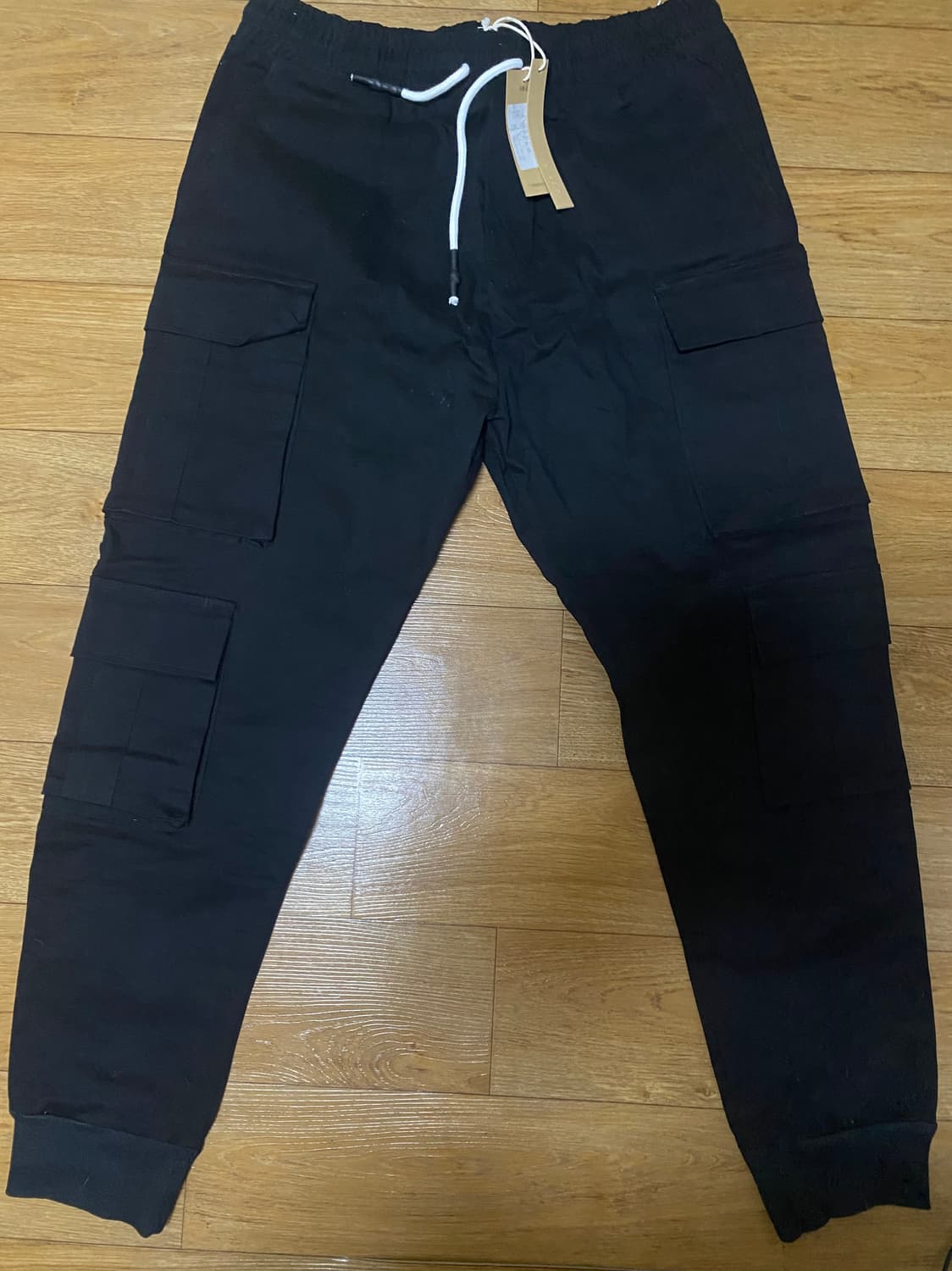 조거 카고팬츠 블랙 상품이미지1