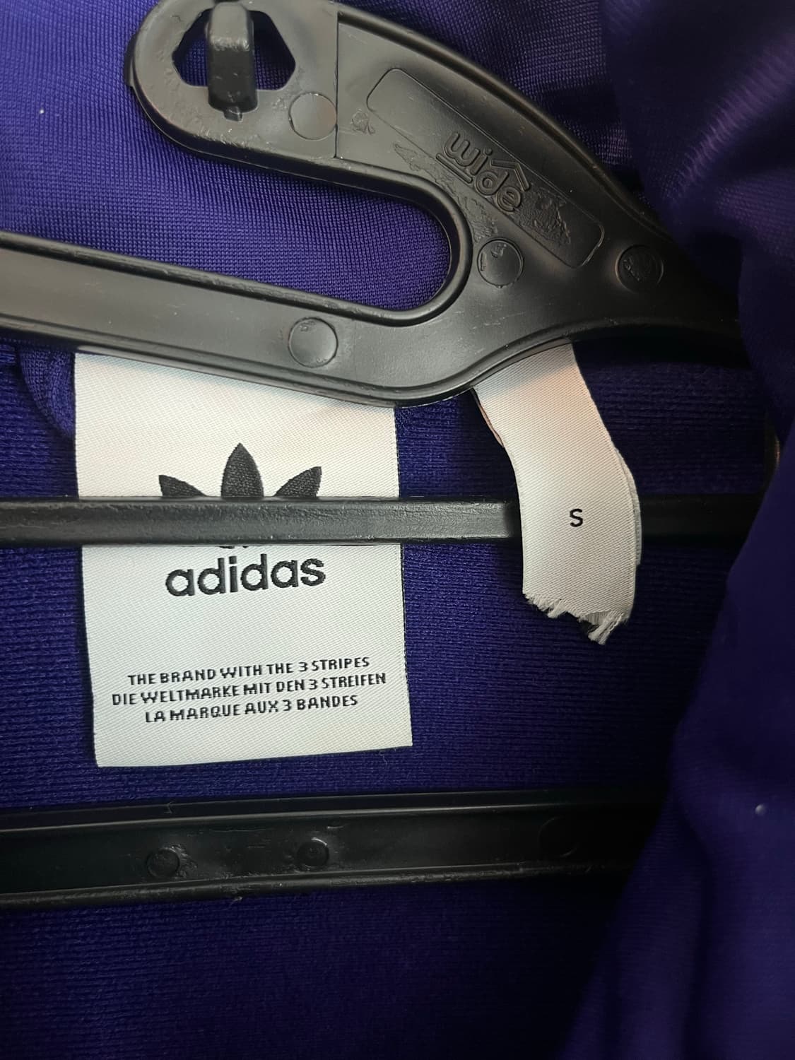 아디다스 파이어버드 져지 퍼플 [S] 상품이미지4