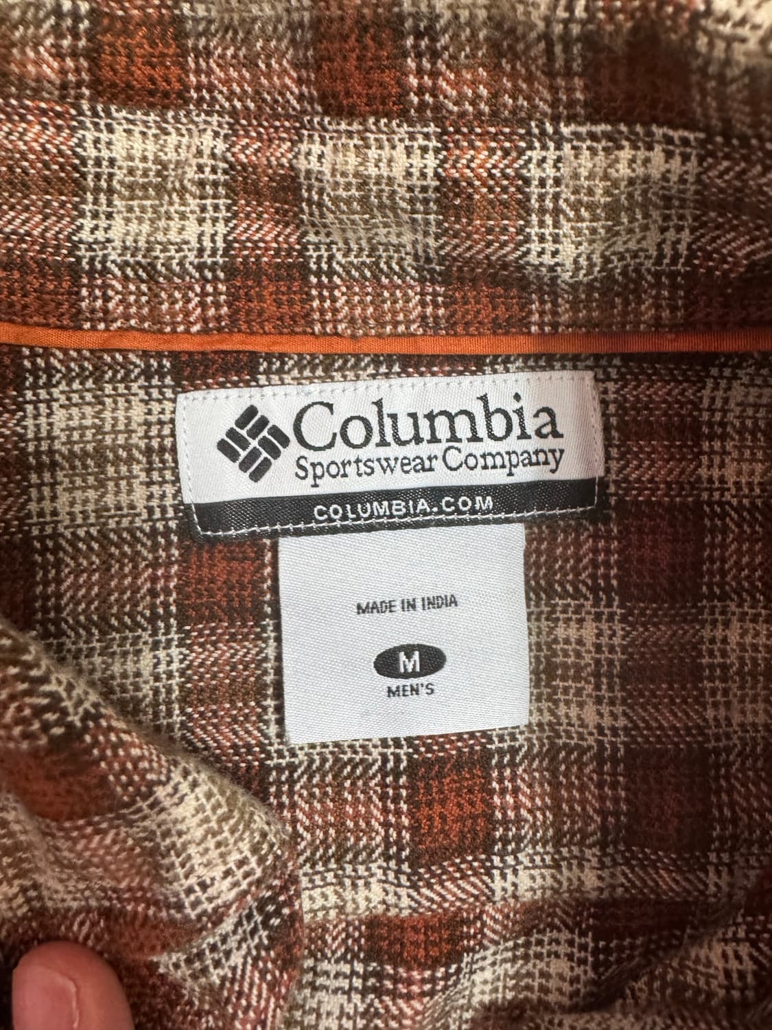 콜럼비아 빈티지 체크셔츠 M 상품이미지4