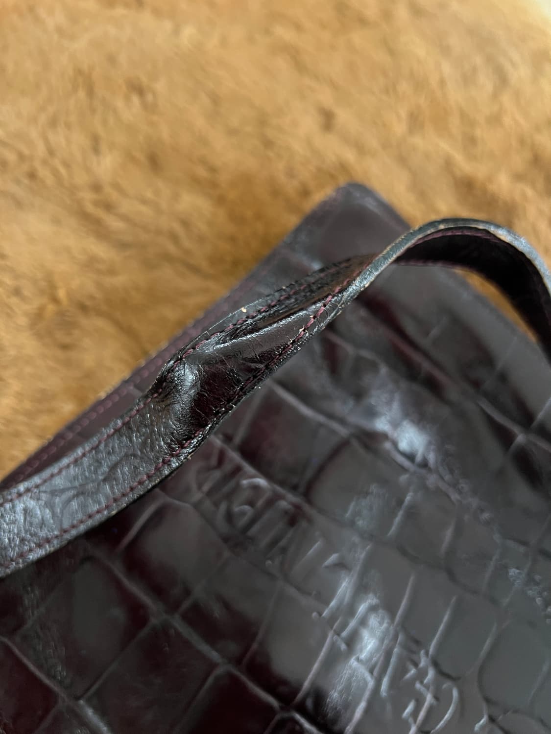 90s 장폴고티에 엘리게이터 2 way bag 상품이미지9