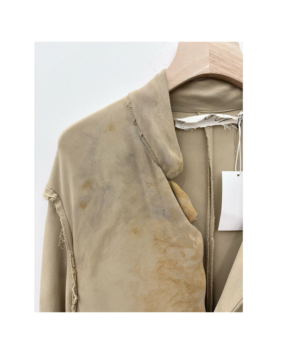 PAOLO CARZANA 실크 린넨 자켓 상품이미지6