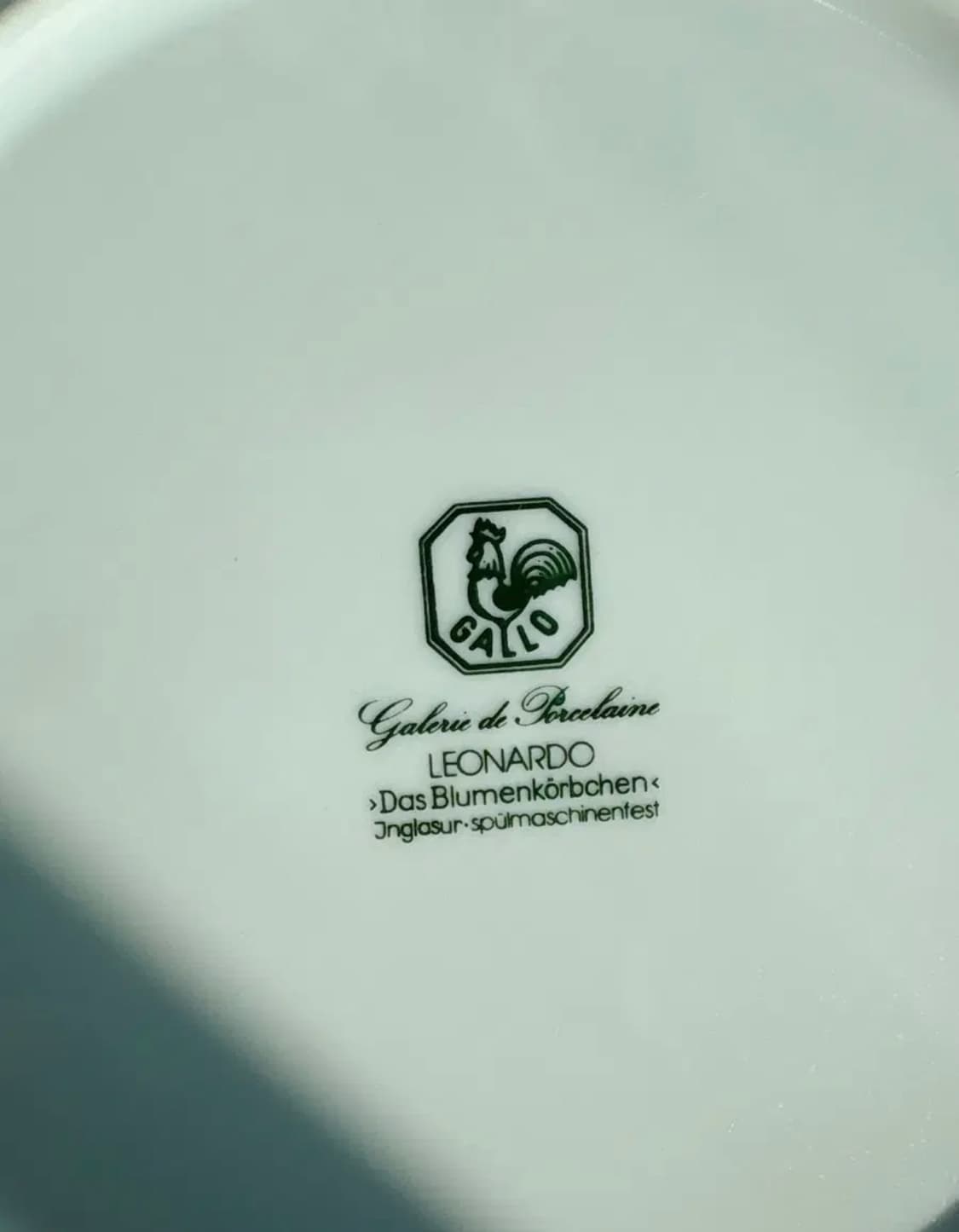 [레어]빌레로이앤보흐 갈로 레오나르도 꽃바구니 샐럿 접시 상품이미지4