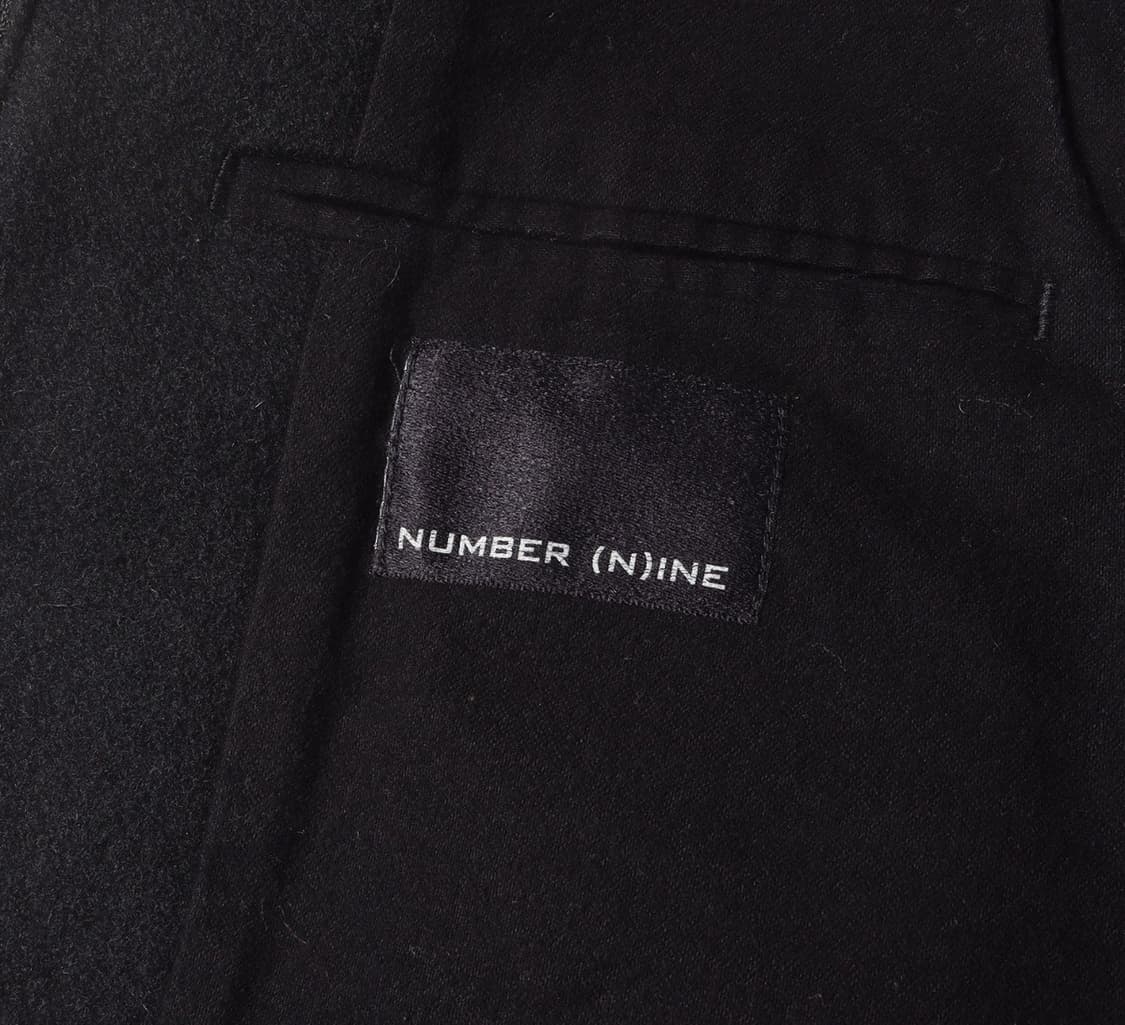 08aw 넘버나인 바시티 자켓 블랙 상품이미지6
