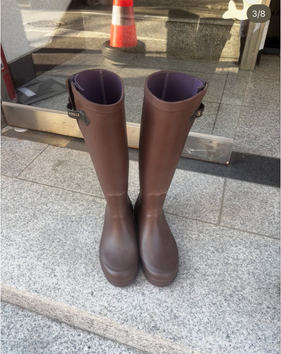 AIGLE 레인부츠 브라운 36  상품이미지3