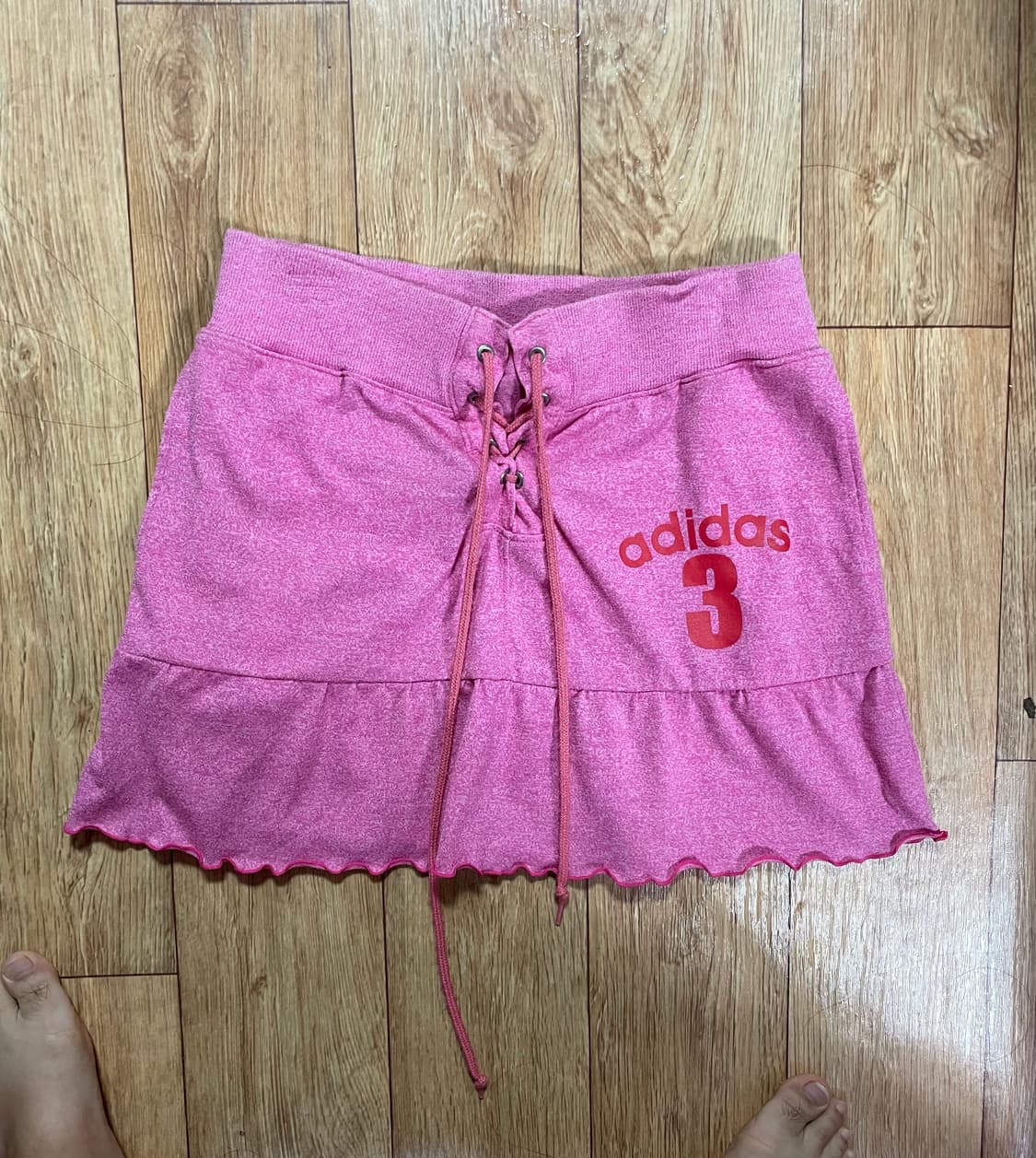아디다스 핑크 키치 하이틴 y2k 치마 스커트 올드스쿨 대장 히메갸루 상품이미지1