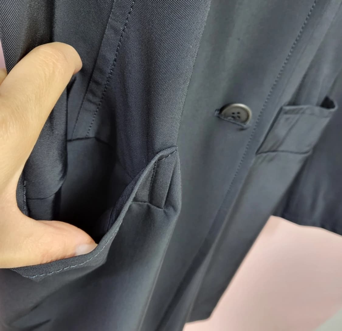 스포트막스 여성 블랙 트렌치 코트~66 상품이미지5