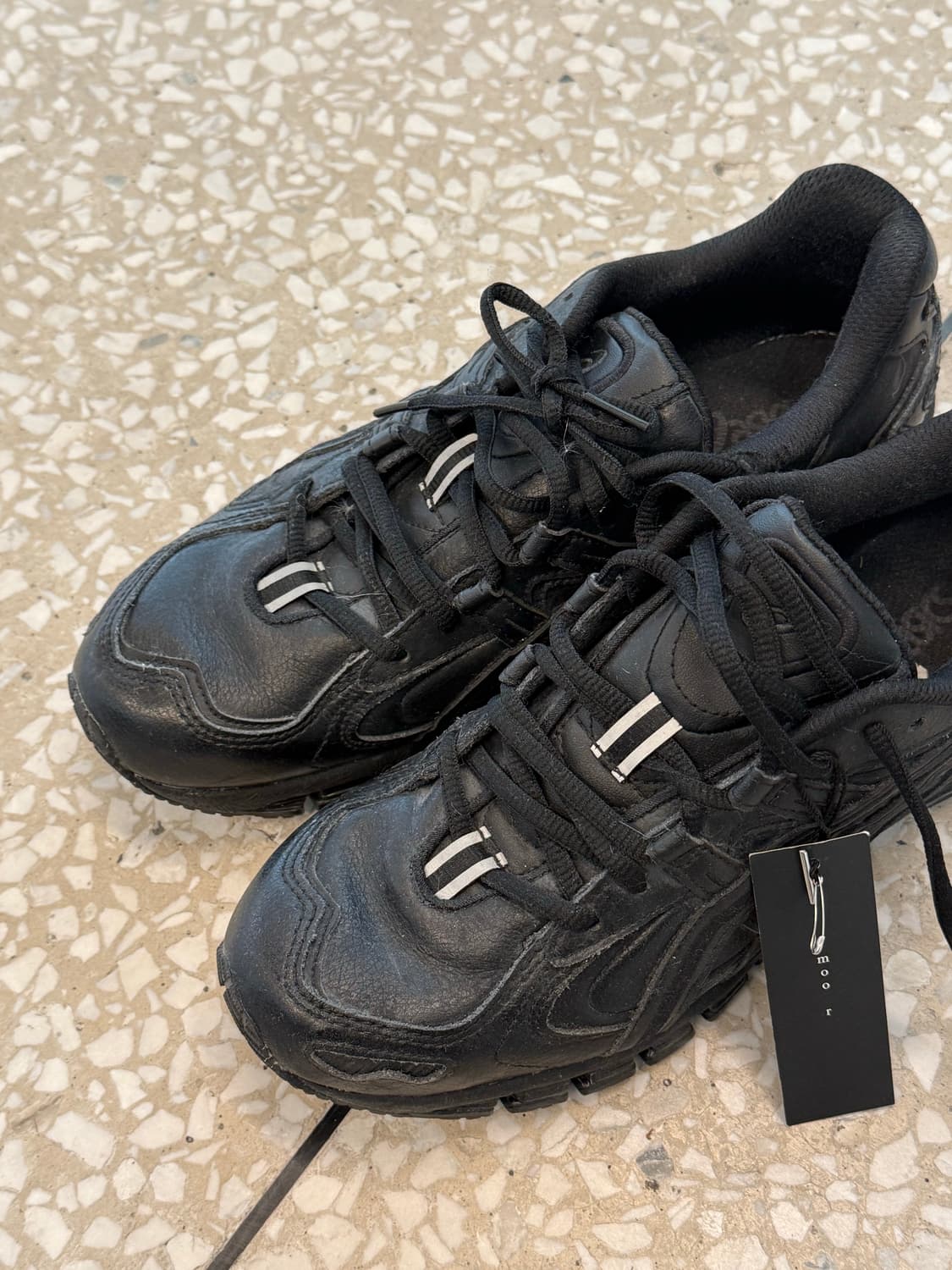 Asics Gel Kayano 5 360 All Black Leather 상품이미지2