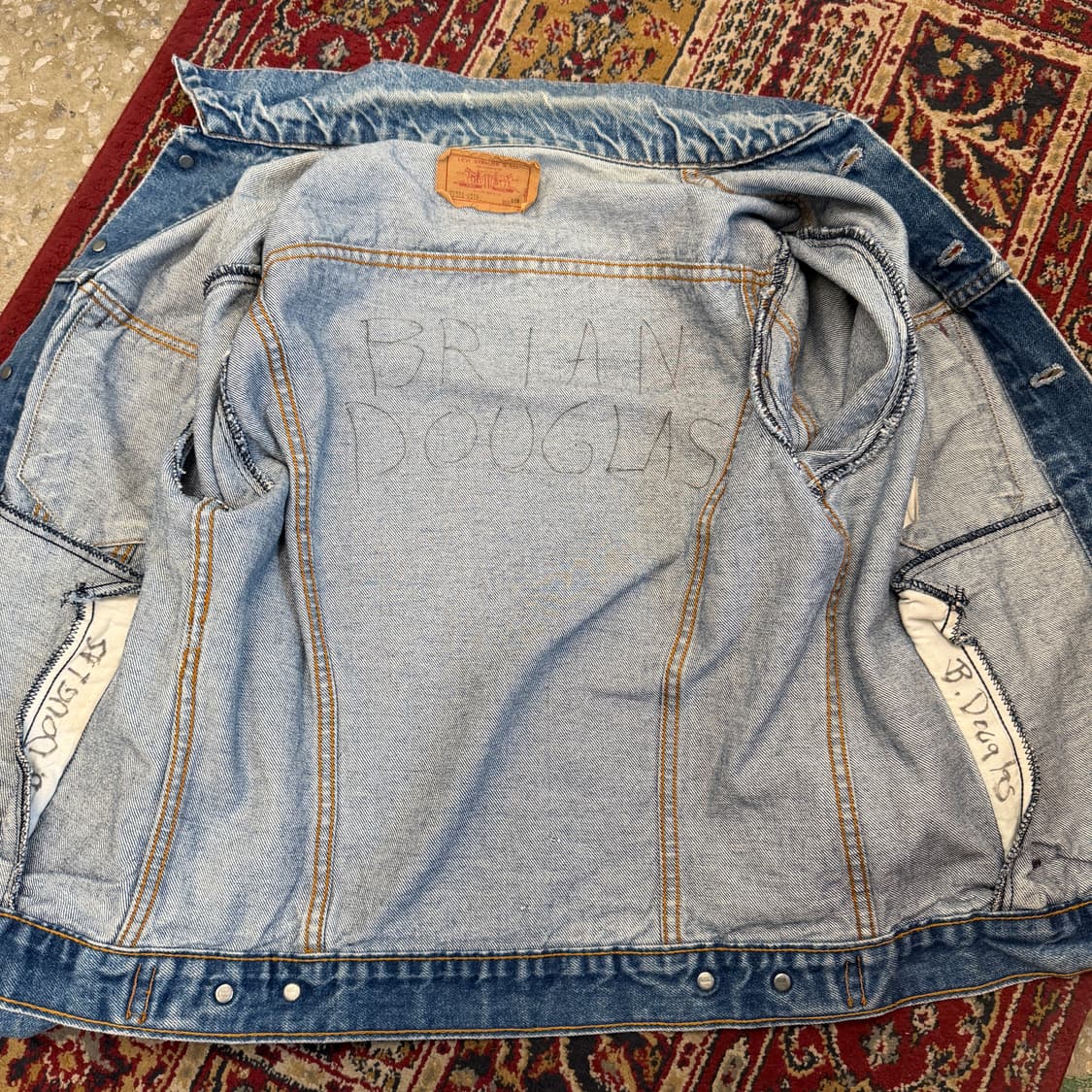 80s 리바이스 70506 3세대 데님 트러커 자켓 [ 40 ] 상품이미지7