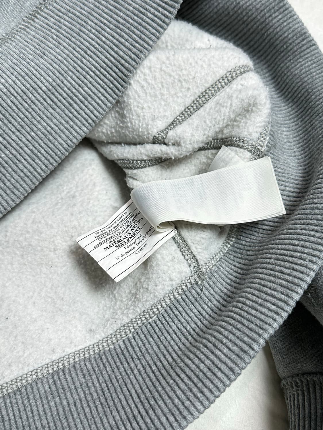 아베크롬비 후드 집업 그레이 빈티지 라지 상품이미지10