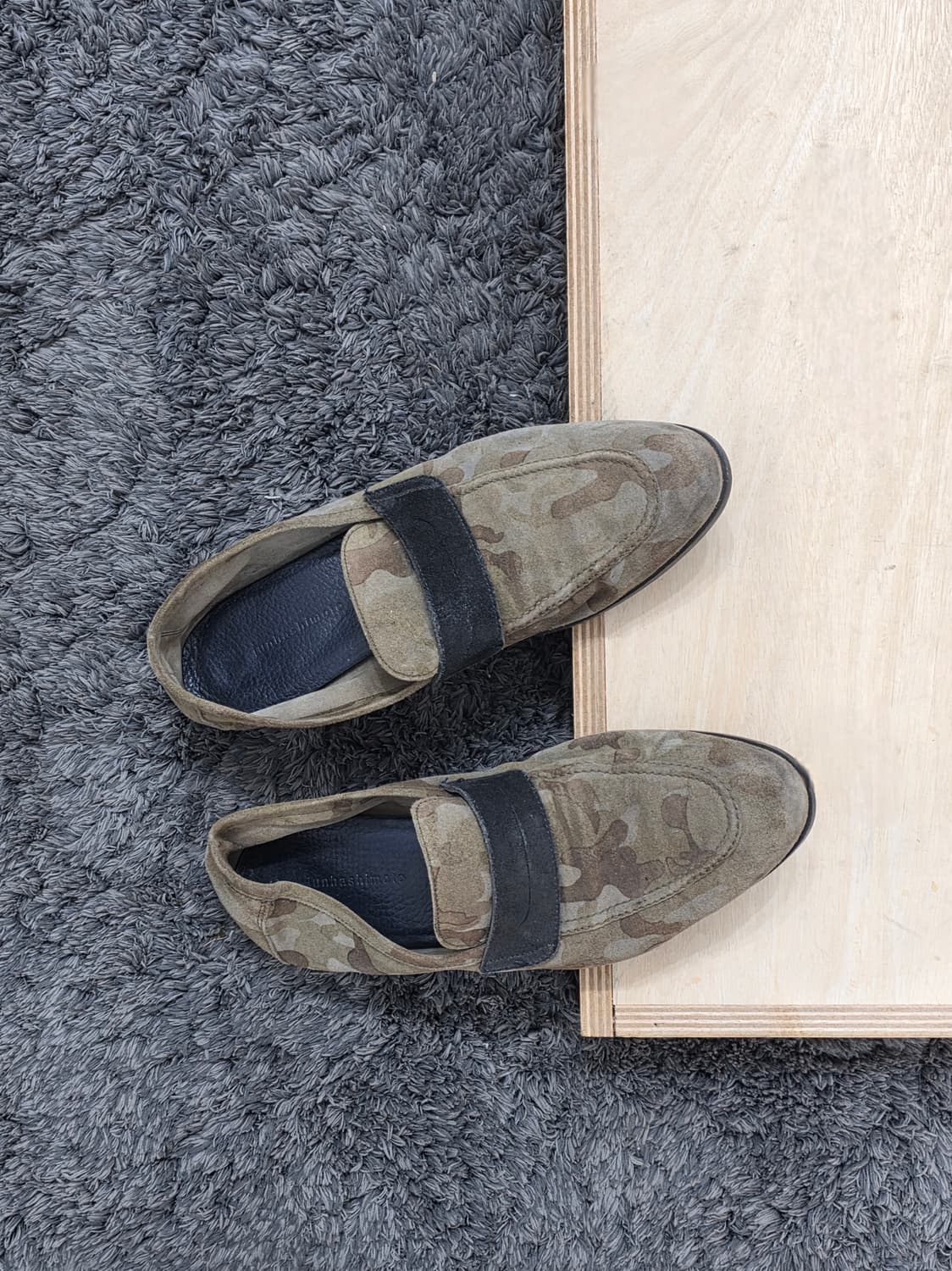Jun hashimoto camo loafer 상품이미지2