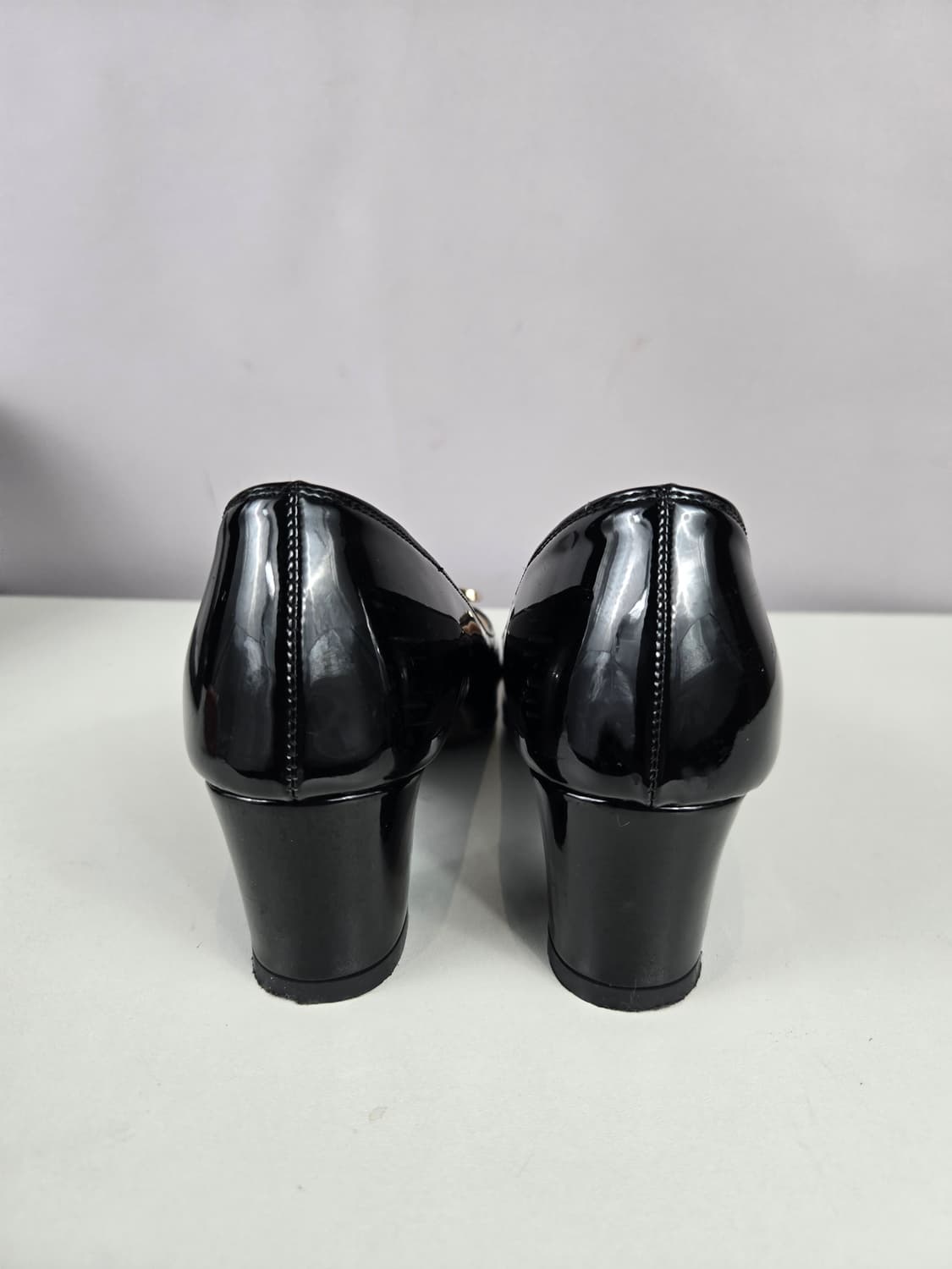 [무료배송]엘칸토 인텐스 235 여성 애나멜 구두 굽 5.5cm 신발 상품이미지5