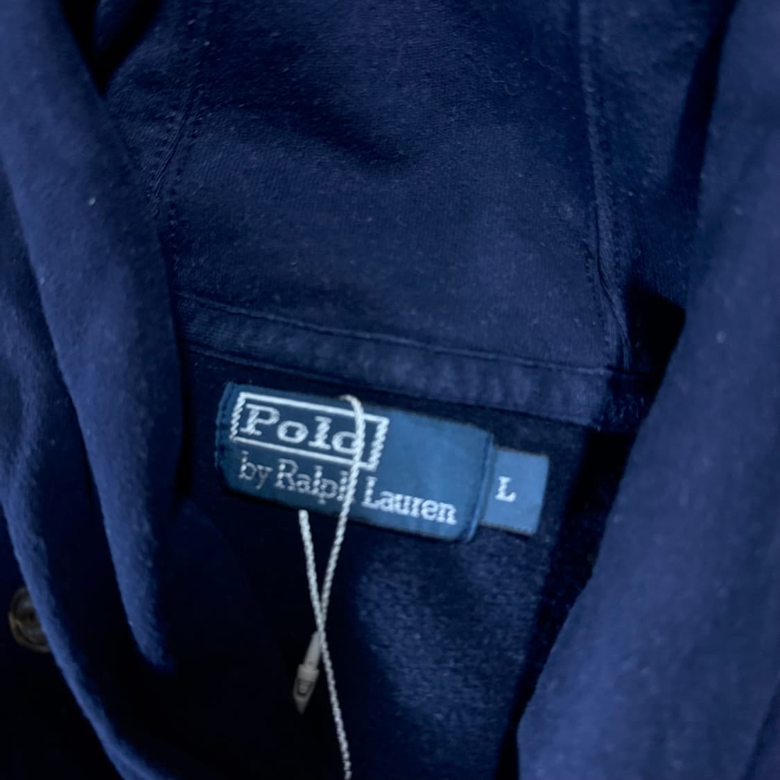 폴로 랄프로렌 숄카라 코튼 니트 L 상품이미지5