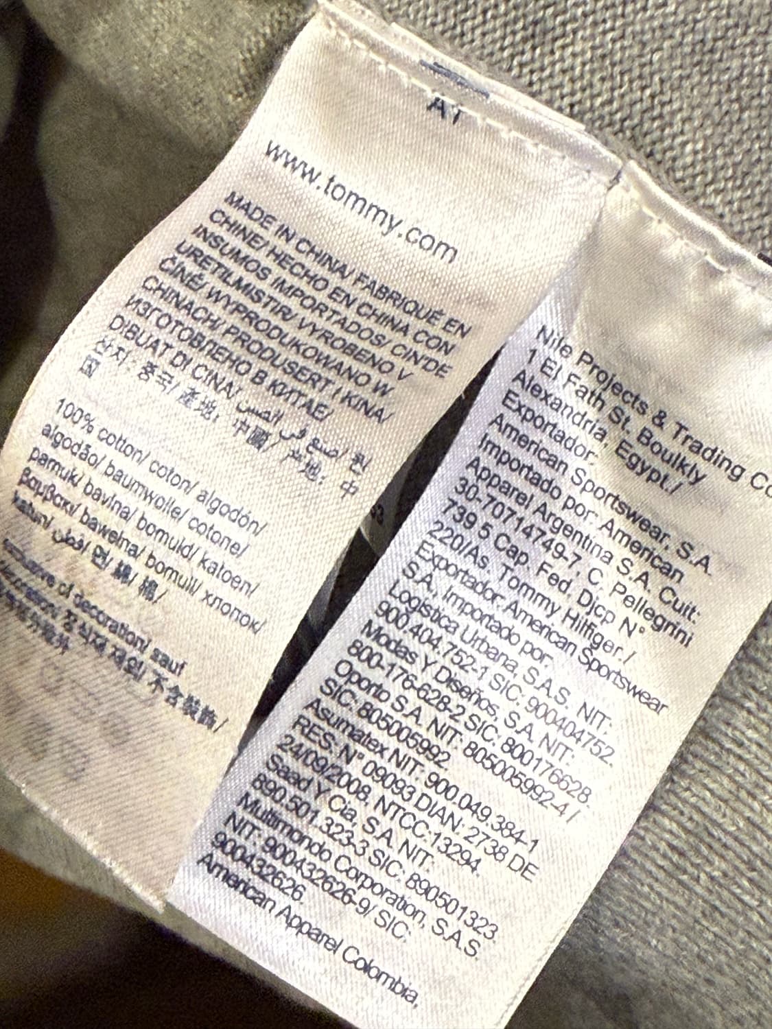 타미힐피거 그레이 가디건 상품이미지3