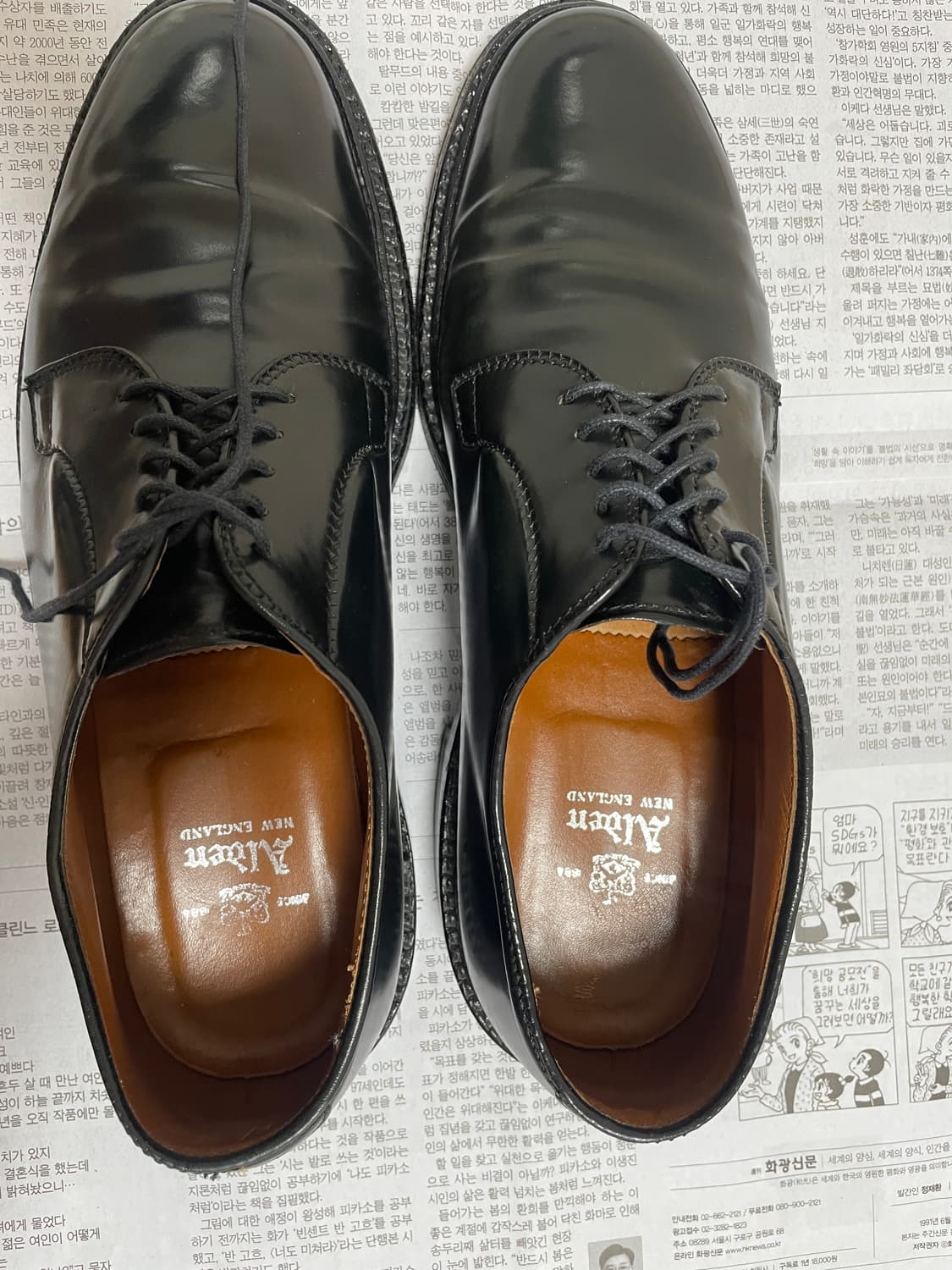 alden 알든 9901 코도반 베리라스트 더비슈즈 8, E, 260~2 상품이미지7
