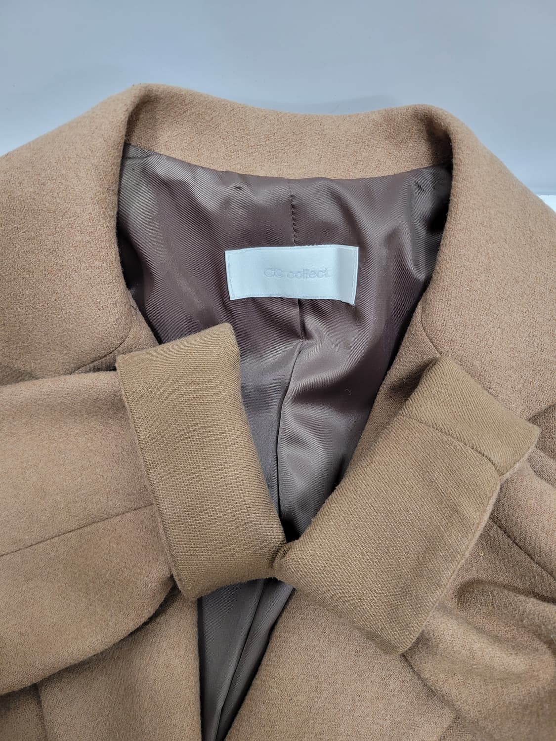 CC collect 씨씨콜렉트 울 코트 / 여 55 (85-92-160) 상품이미지6