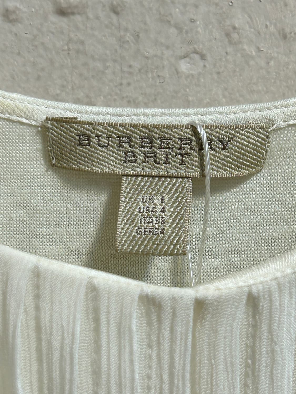 버버리 브릿 실크 플리츠 미디 드레스 상품이미지7