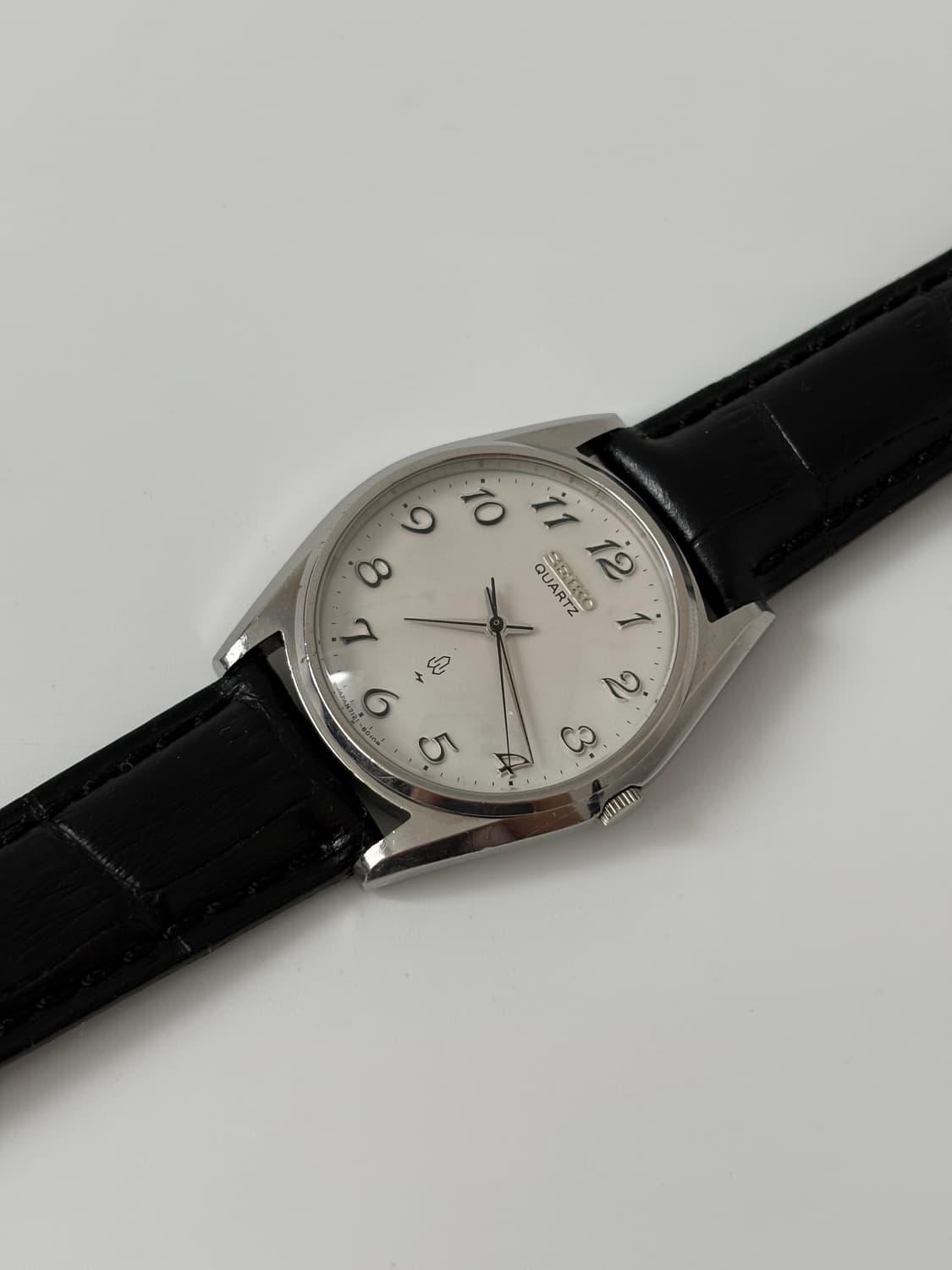 80s Arabic Index Silver Quartz 상품이미지5